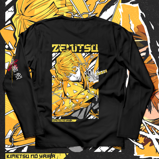 Zenitsu Agatsuma - Demon Slayer Long Sleeves - Ministry of T-Shirt's Affairs