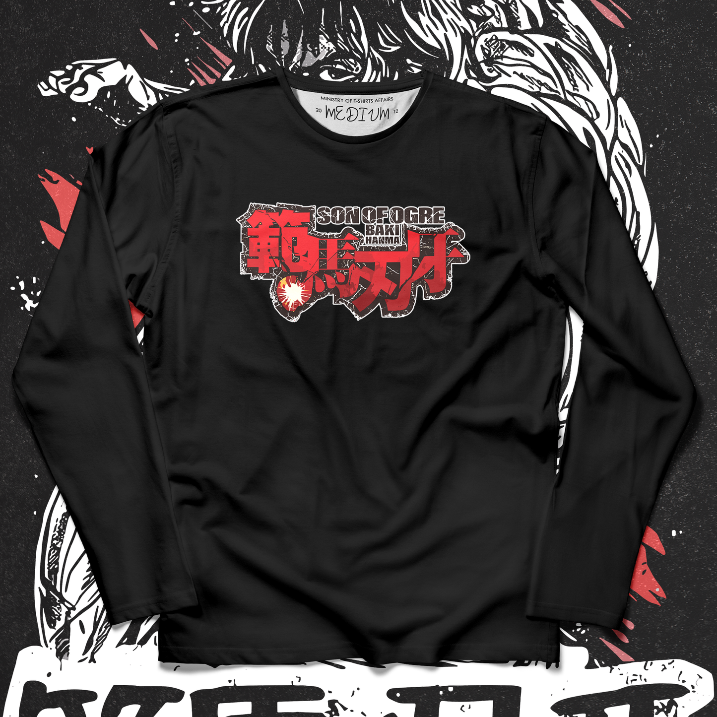 Baki Long Sleeves - Ministry of T-Shirt's Affairs