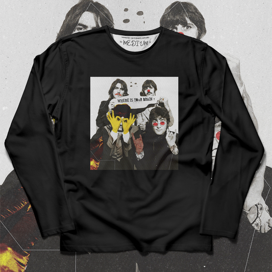 Where Is Your Brain? The Beatles Long Sleeves