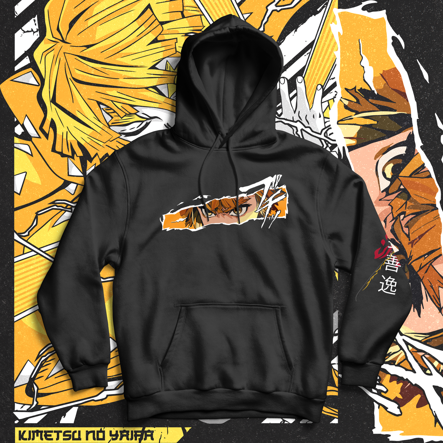 Zenitsu Agatsuma - Demon Slayer Hoodie - Ministry of T-Shirt's Affairs