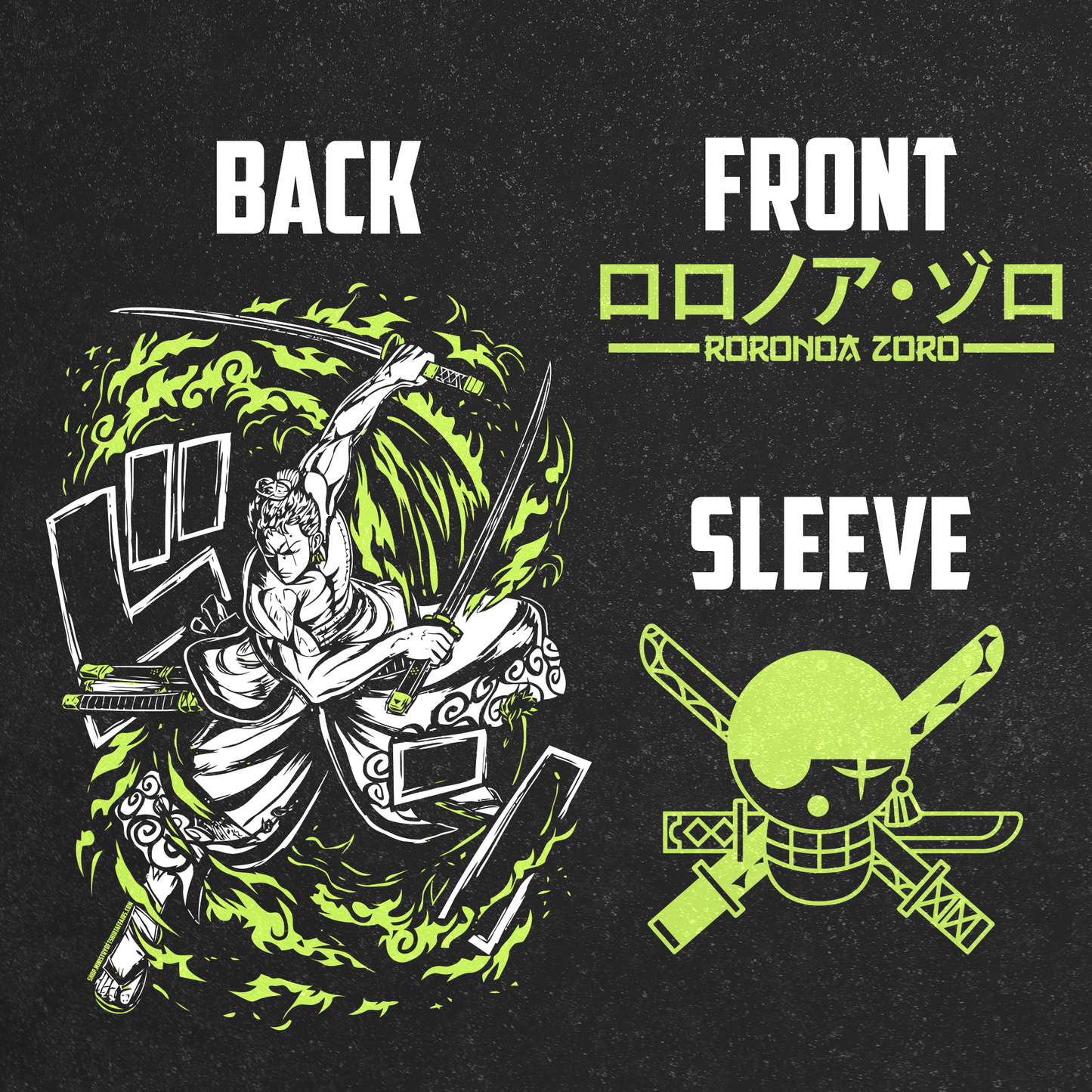 Roronoa Zoro Long Sleeves - Ministry of T-Shirt's Affairs