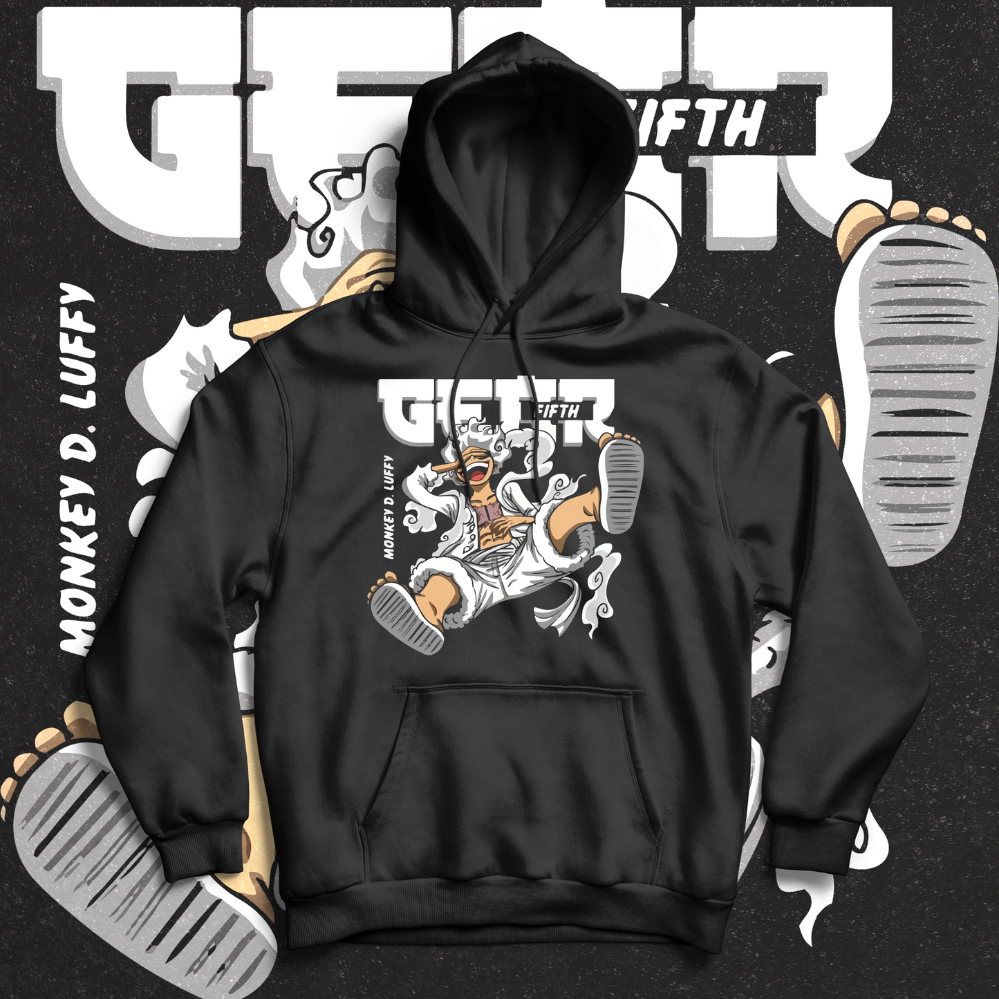 Gear Fifth Luffy Hoodie - Ministry of T-Shirt's Affairs