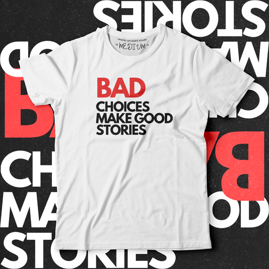 BAD - White - Ministry of T-Shirt's Affairs