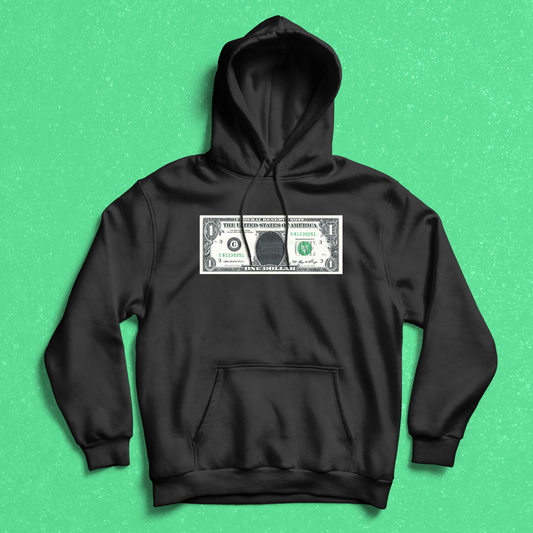 Faceless Dollar Hoodie - Ministry of T-Shirt's Affairs