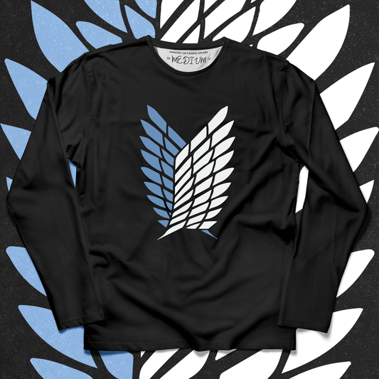 AOT Wings Of Freedom Long Sleeves - Ministry of T-Shirt's Affairs