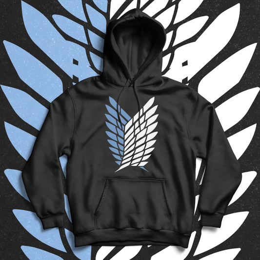 AOT Wings Of Freedom Hoodie - Ministry of T-Shirt's Affairs