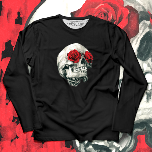 Roses & Eyes Long Sleeves - Ministry of T-Shirt's Affairs