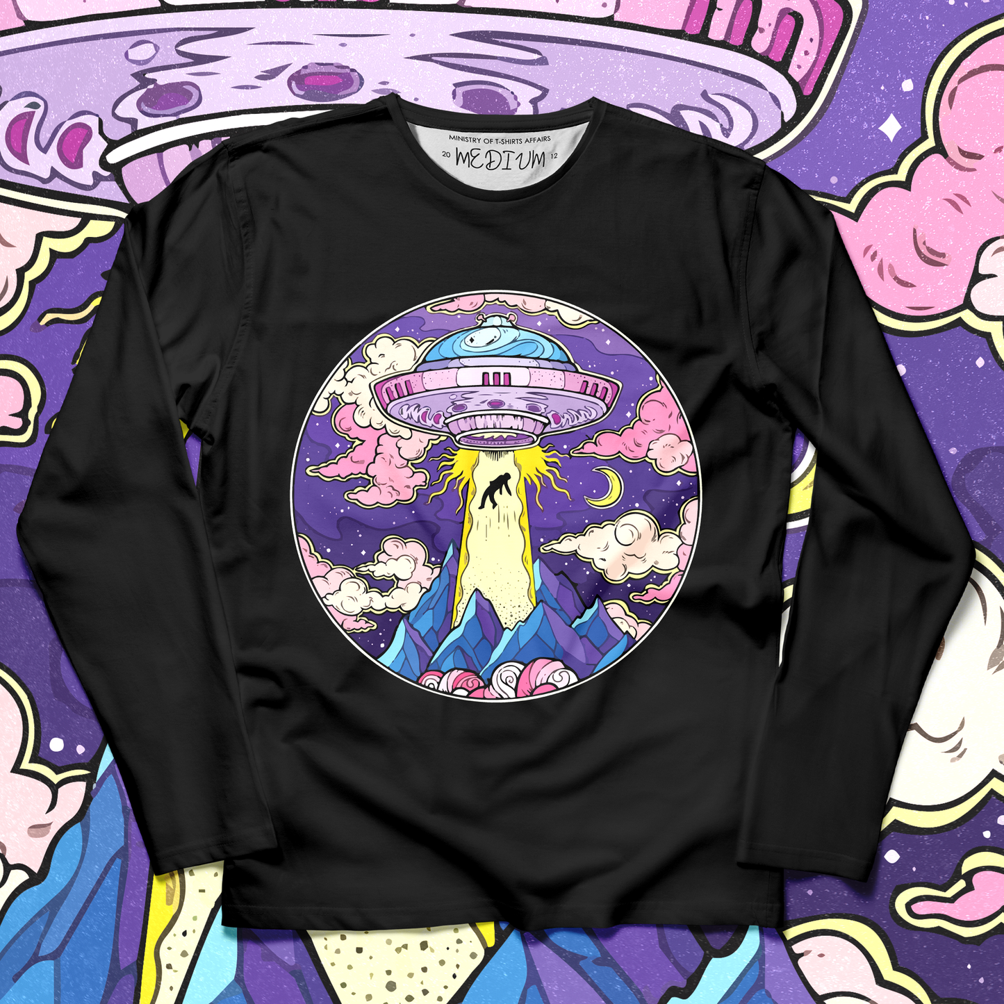 Beam Me Up Long Sleeves - Ministry of T-Shirt's Affairs