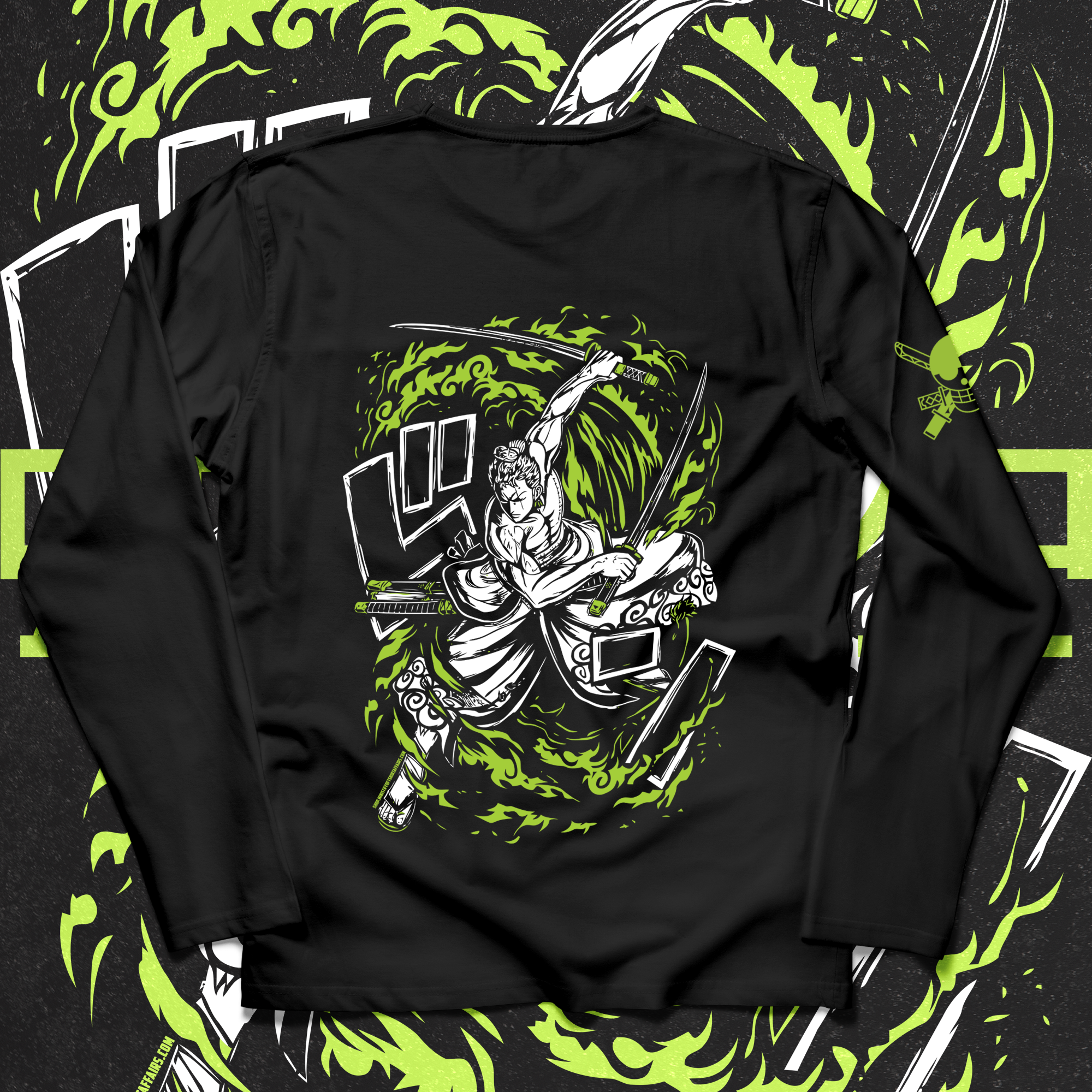 Roronoa Zoro Long Sleeves - Ministry of T-Shirt's Affairs
