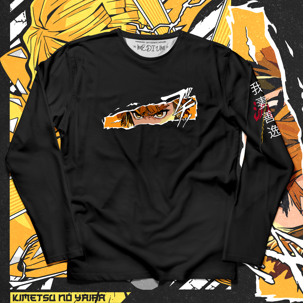 Zenitsu Agatsuma - Demon Slayer Long Sleeves - Ministry of T-Shirt's Affairs