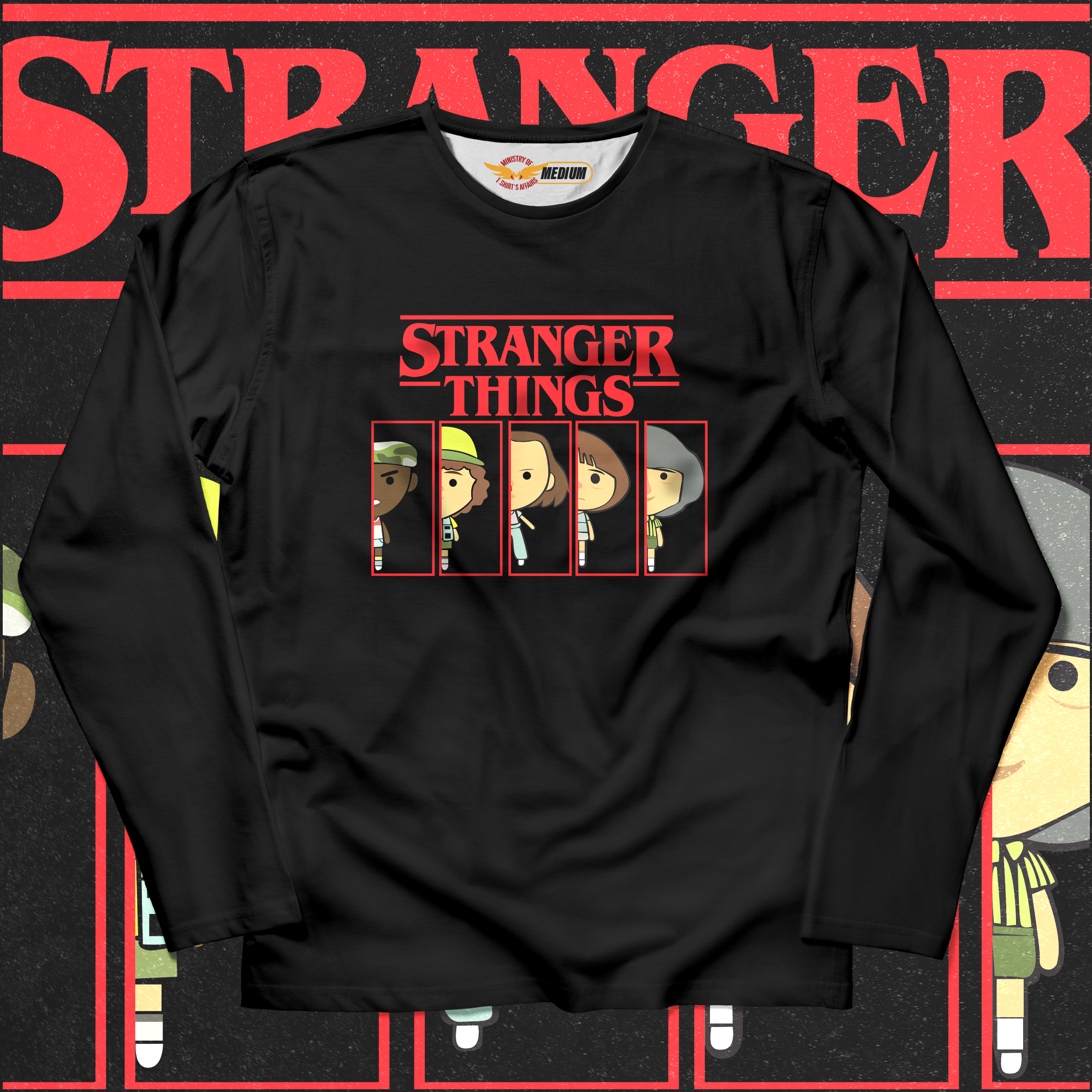 Stranger Things II Long Sleeves
