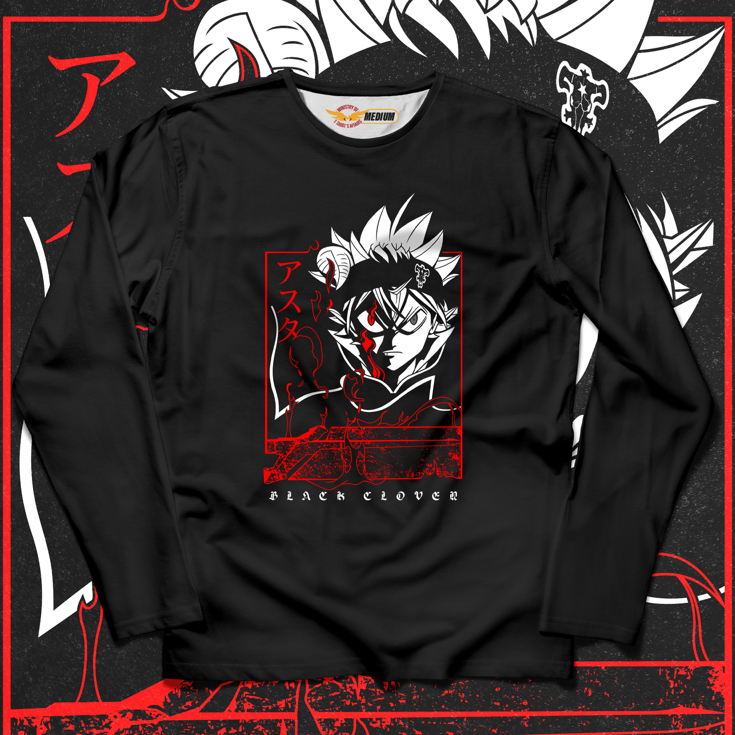 Asta Black Clover Long Sleeves