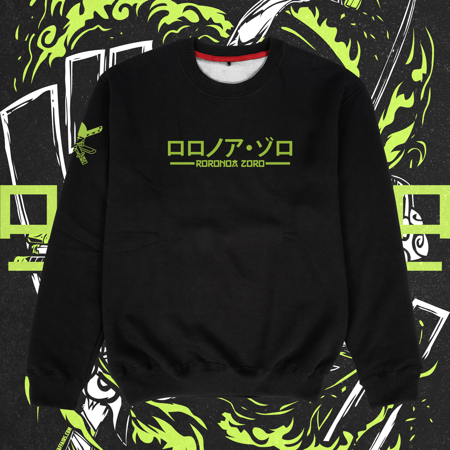 Roronoa Zoro Sweatshirt - Ministry of T-Shirt's Affairs