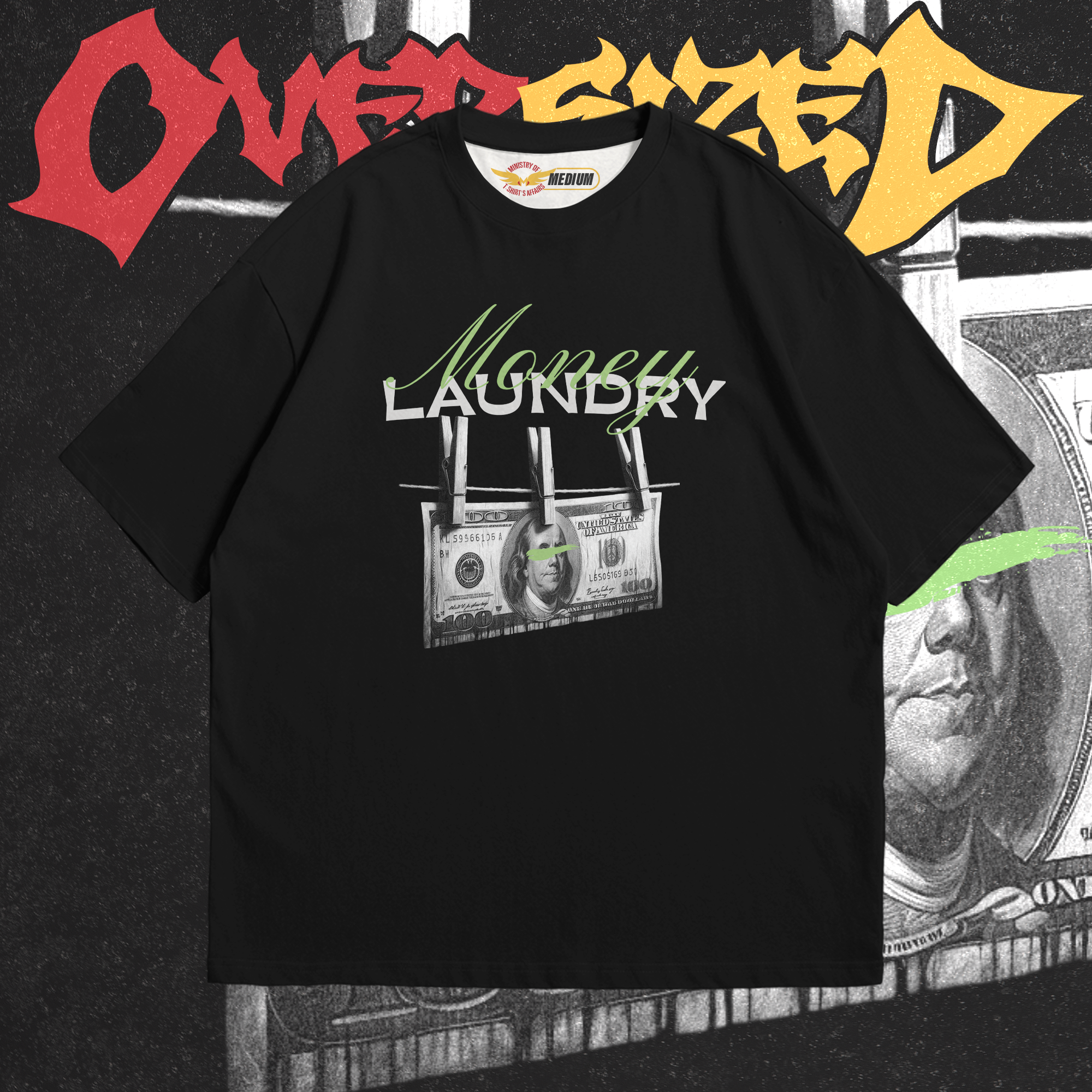 Money Laundry Oversized
