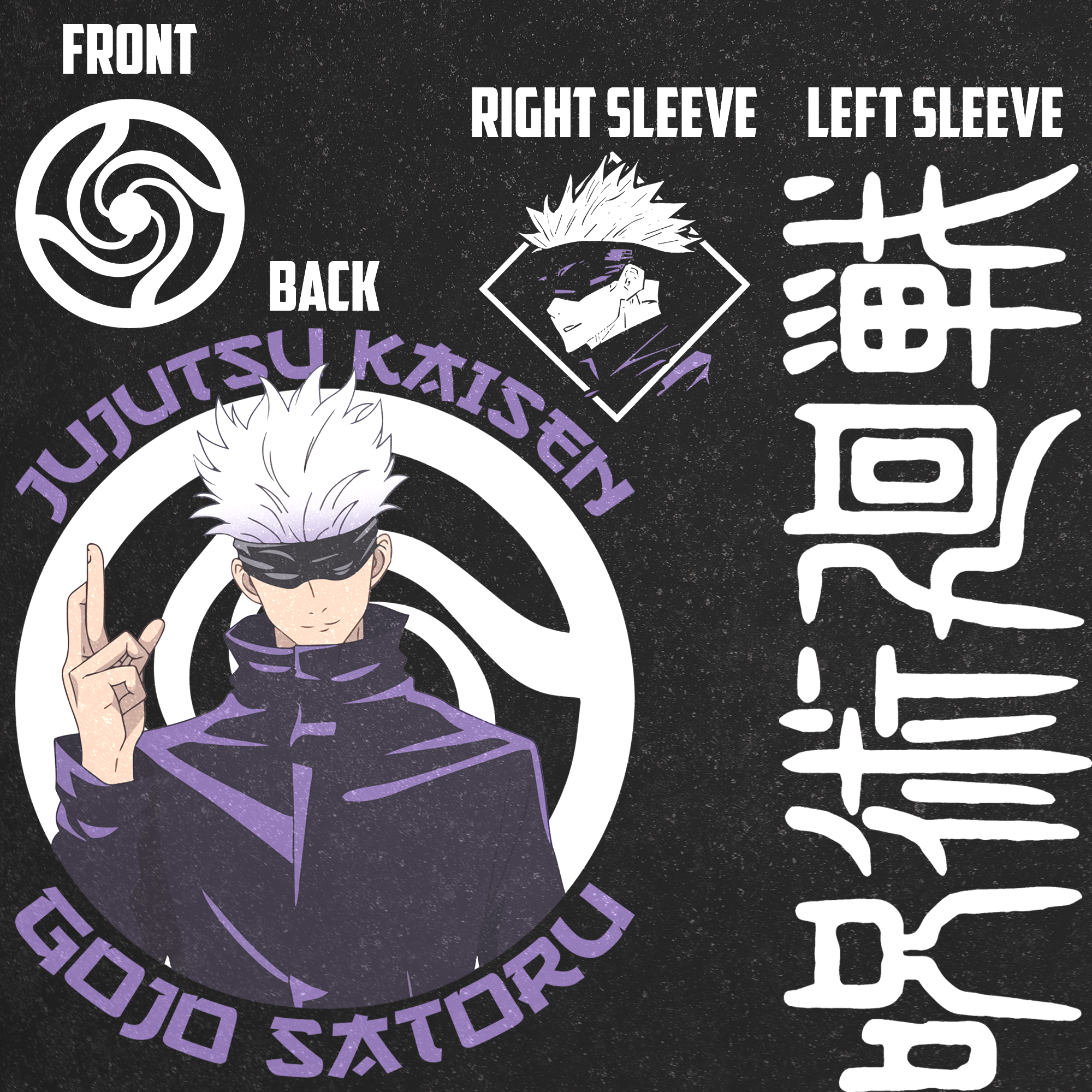 Gojo Long Sleeves - Ministry of T-Shirt's Affairs