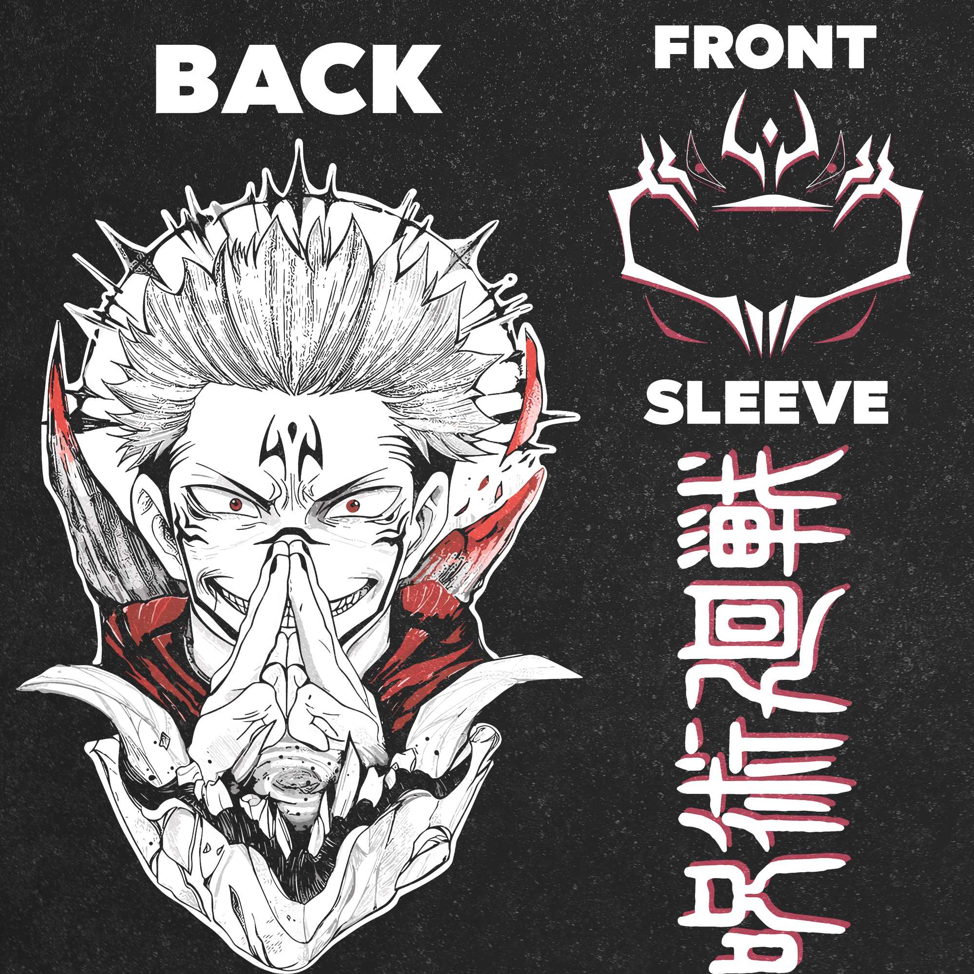 Sukuna Hoodie - Ministry of T-Shirt's Affairs