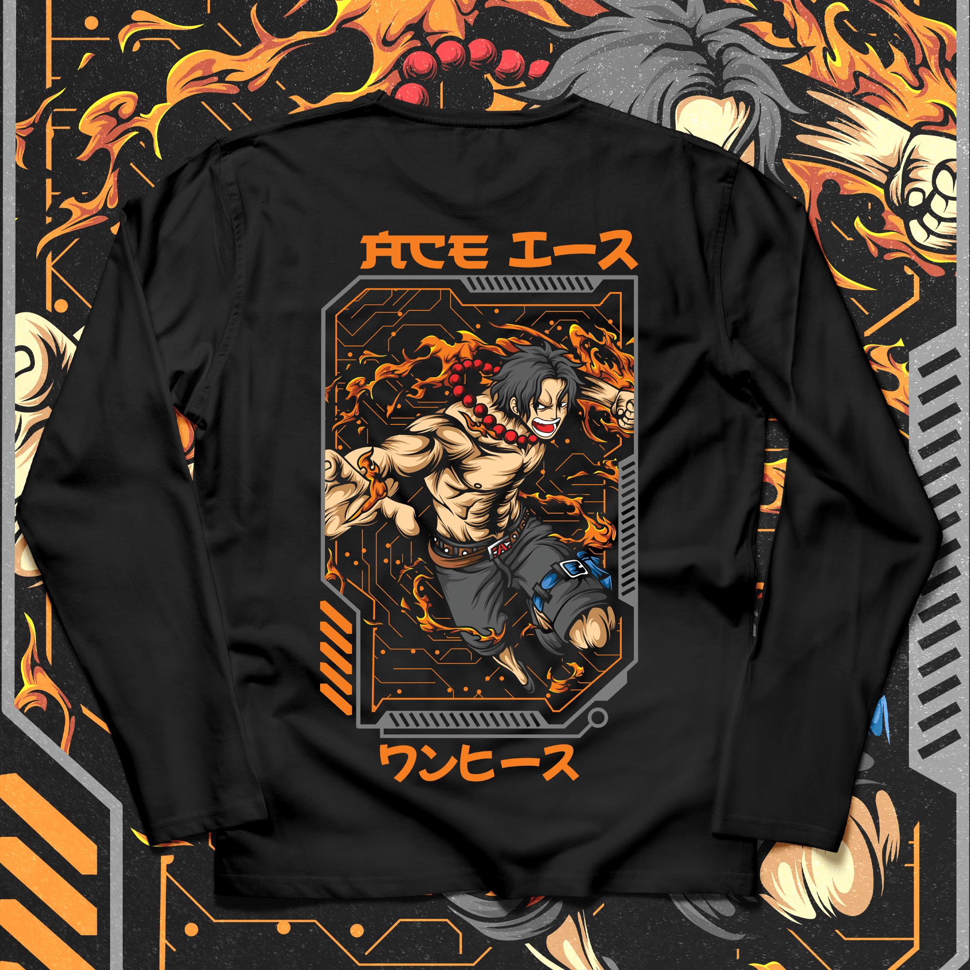 Ace Long Sleeves - Ministry Of T-Shirt's Affairs