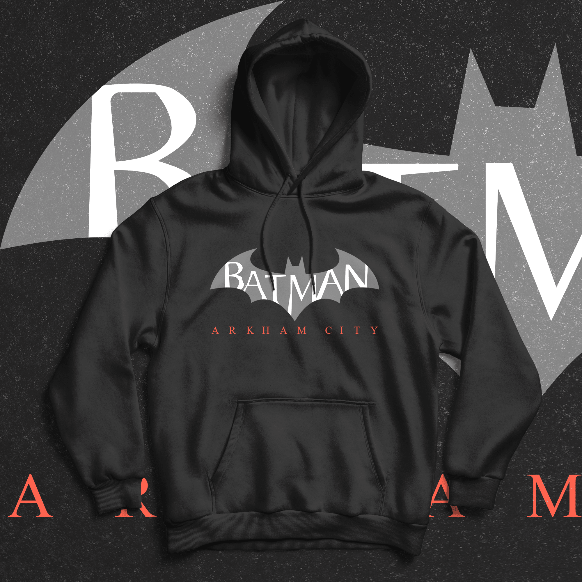 Arkham City Hoodie - Ministry Of T-Shirt's Affairs