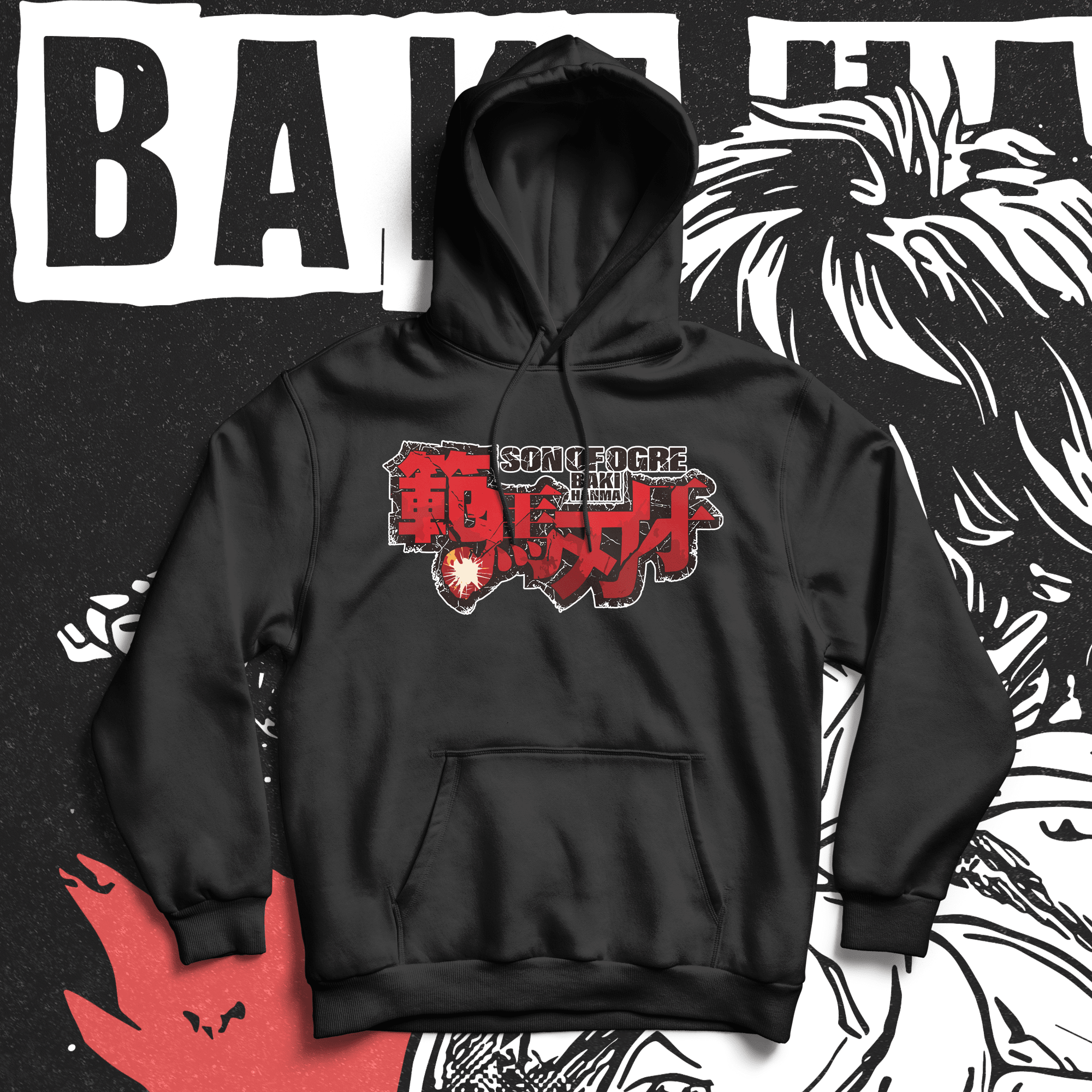 Baki Hoodie - Ministry Of T-Shirt's Affairs