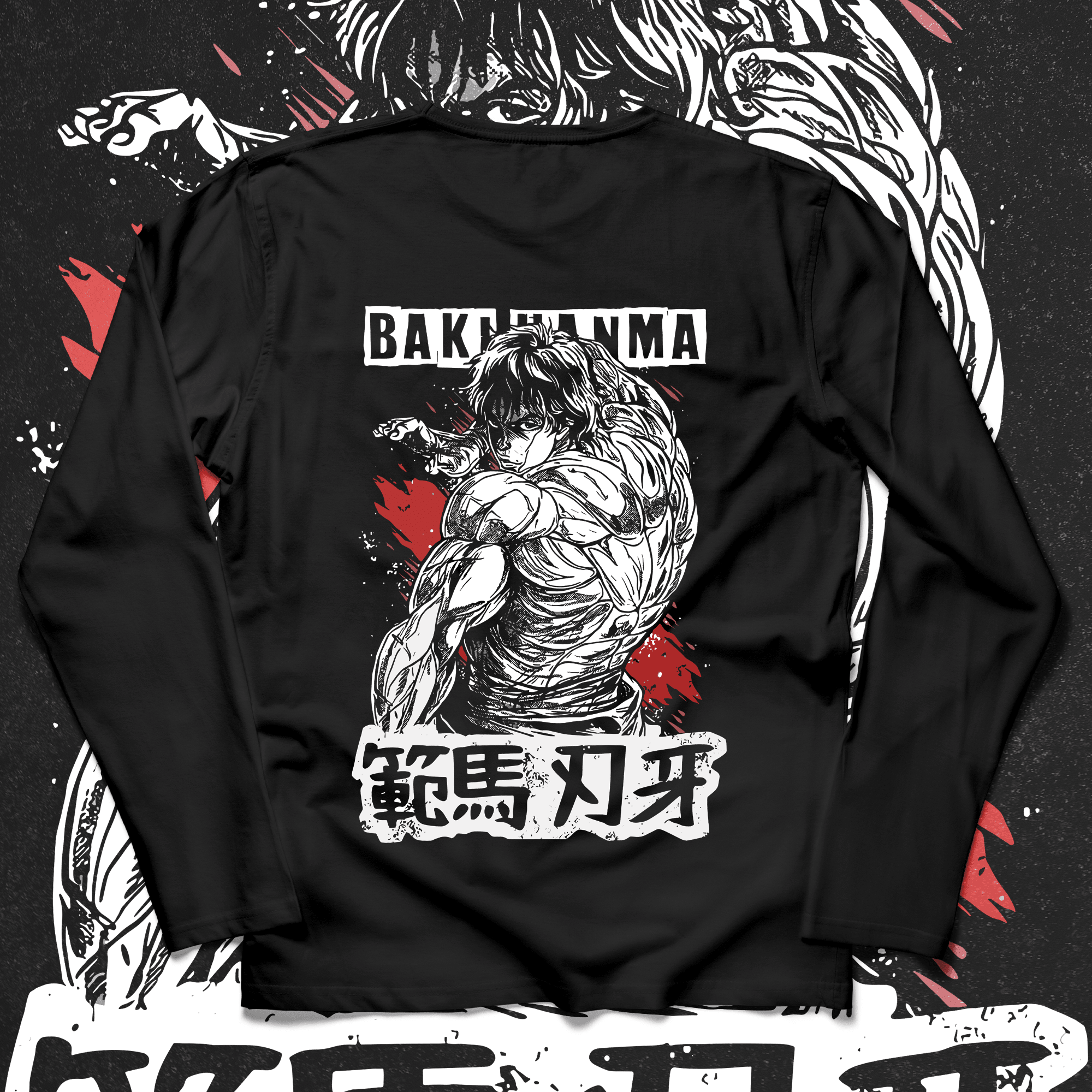 Baki Long Sleeves - Ministry Of T-Shirt's Affairs