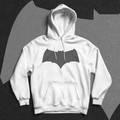 Batfleck - White Hoodie - Ministry Of T-Shirt's Affairs