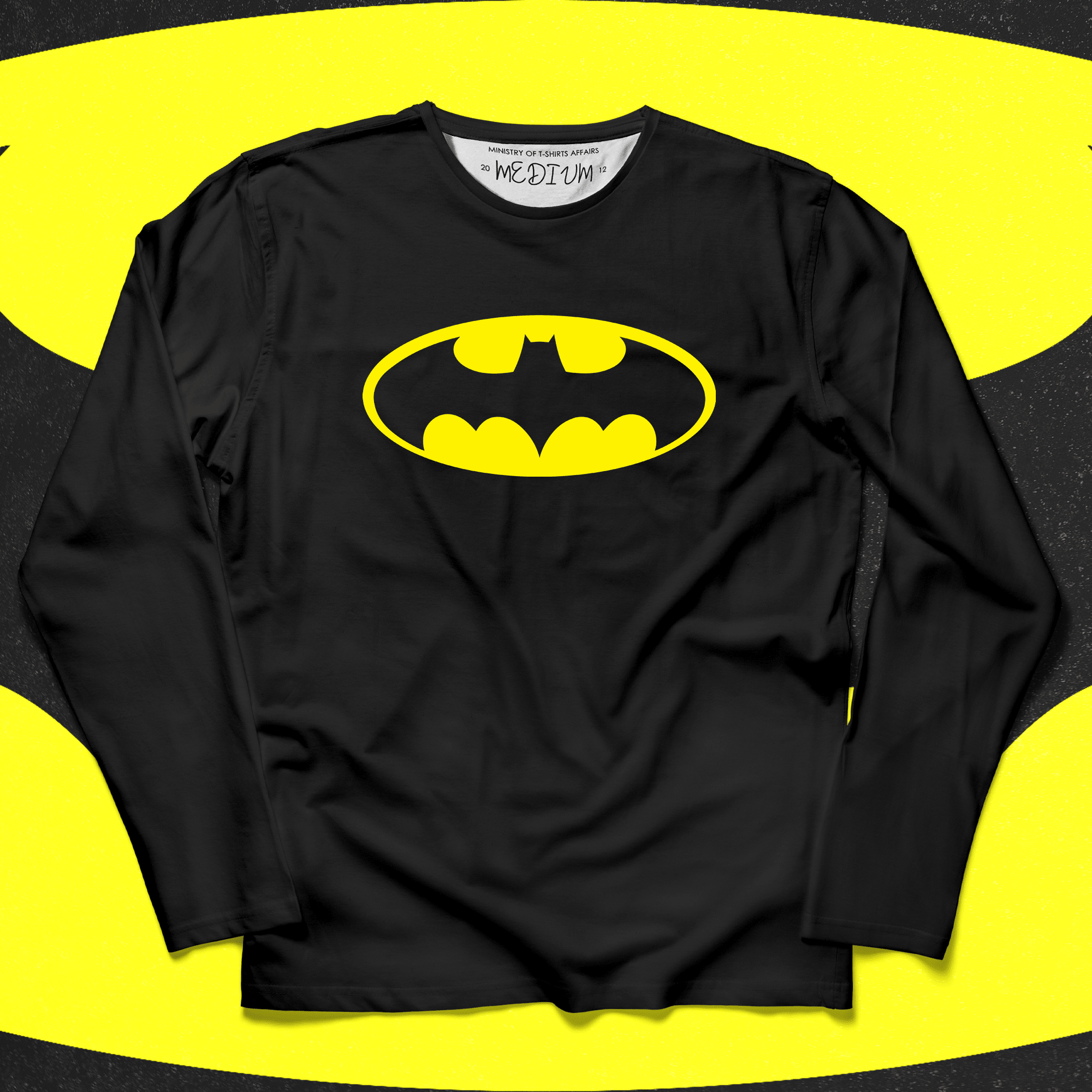 Batman Classic Long Sleeves - Ministry Of T-Shirt's Affairs