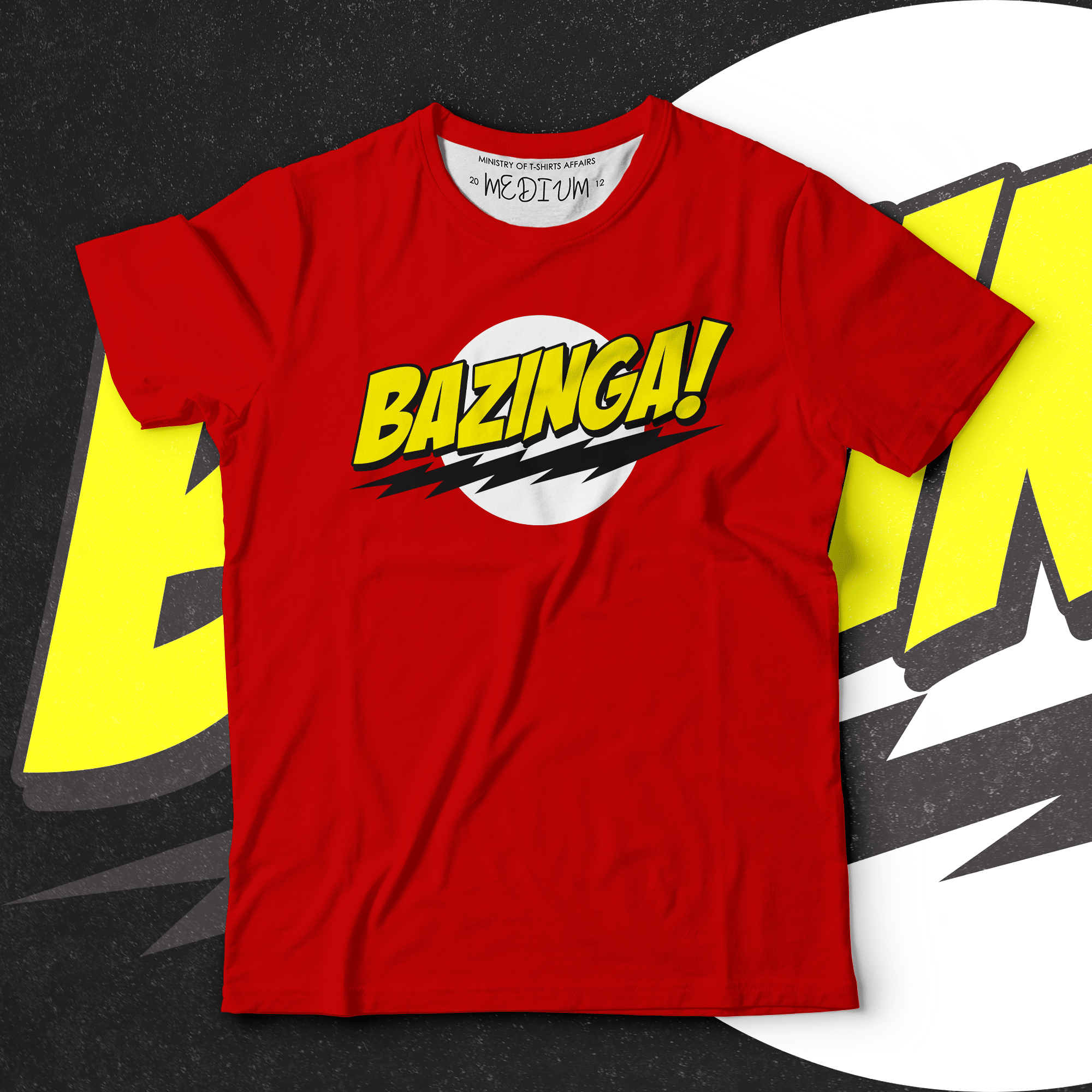 Bazinga - Ministry Of T-Shirt's Affairs