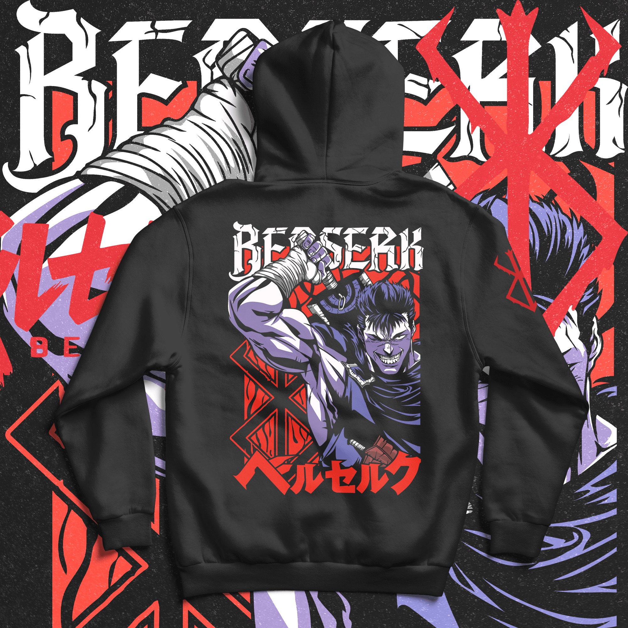 Berserk Hoodie - Ministry Of T-Shirt's Affairs