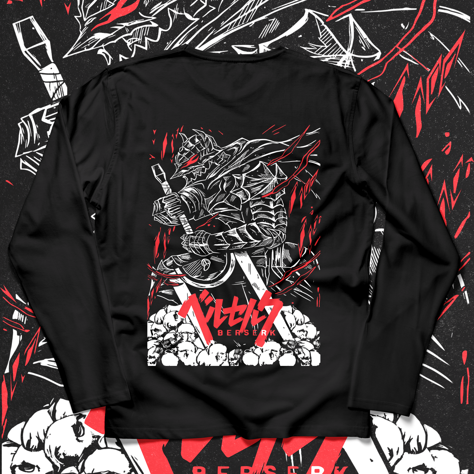 Berserk II Long Sleeves - Ministry Of T-Shirt's Affairs