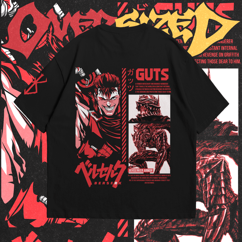 Berserk IV Oversized - Ministry Of T-Shirt's Affairs