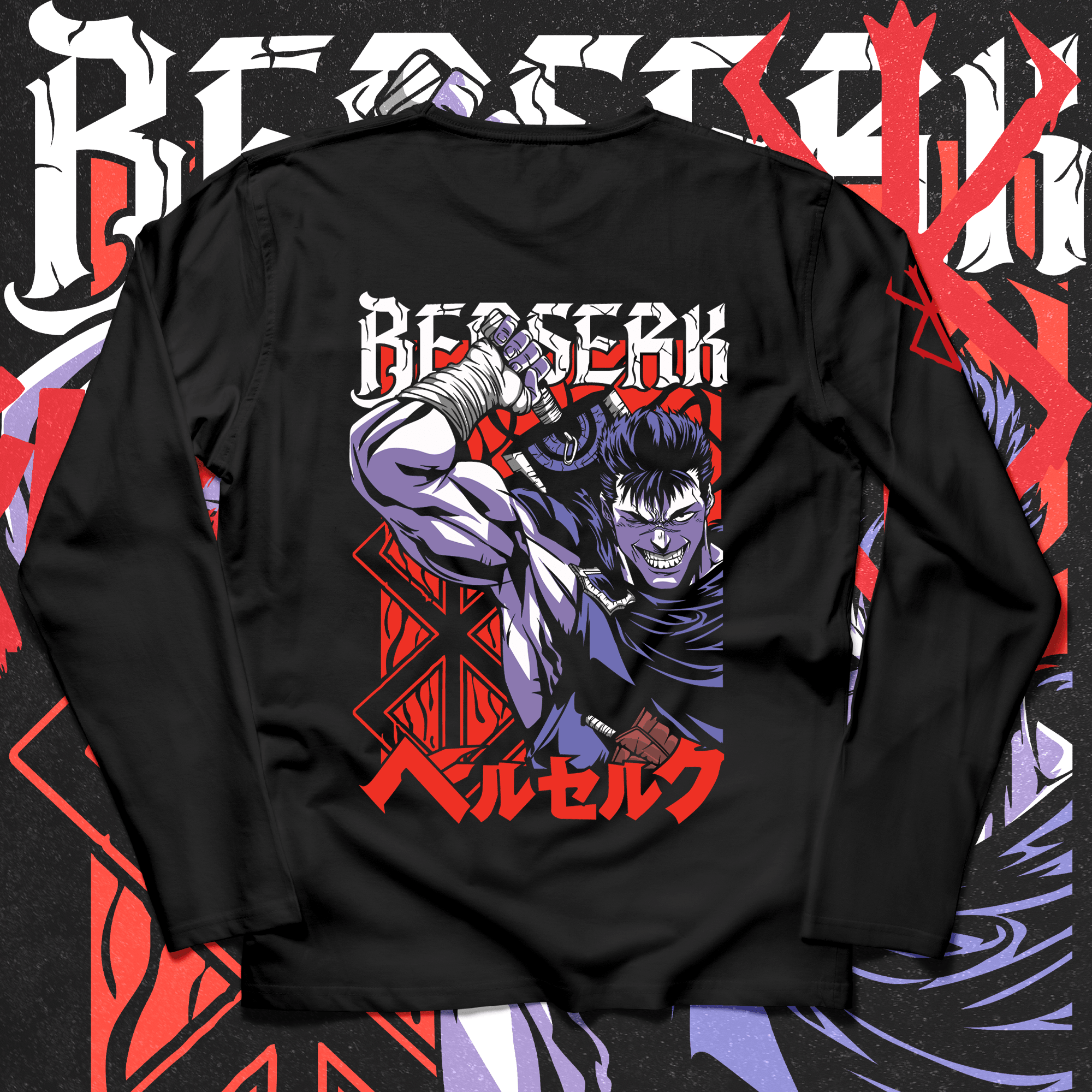 Berserk Long Sleeves - Ministry Of T-Shirt's Affairs