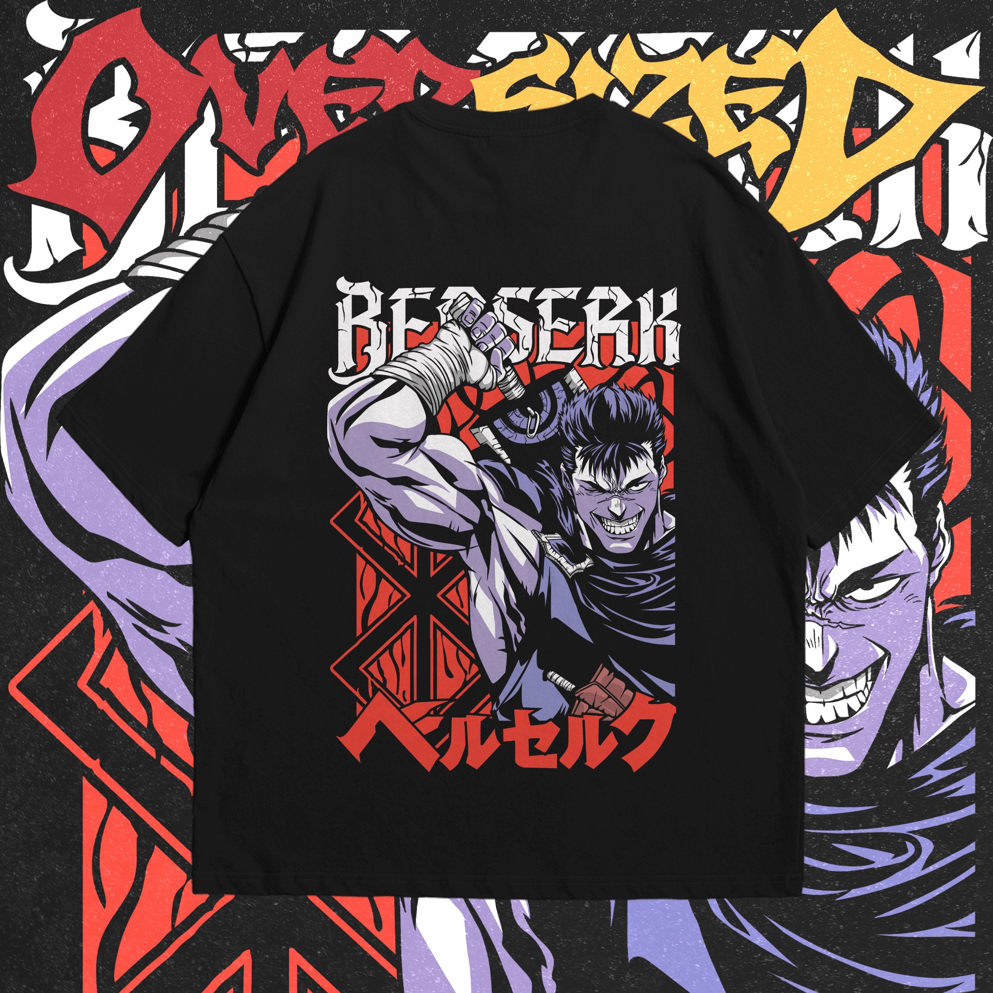 Berserk Oversized - Ministry Of T-Shirt's Affairs