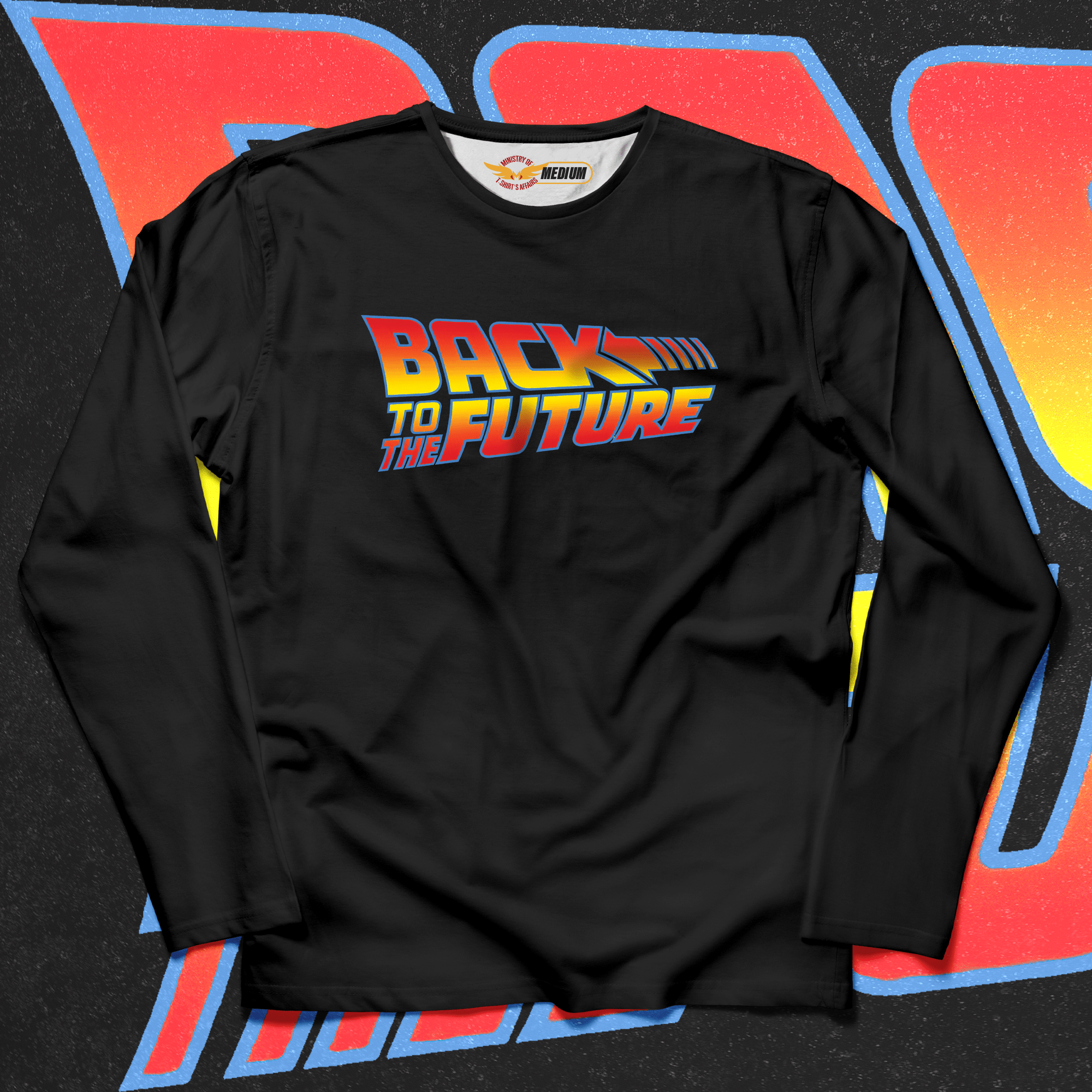 BTTF Long Sleeves - Ministry Of T-Shirt's Affairs
