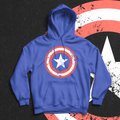 Cap America Hoodie - Ministry Of T-Shirt's Affairs