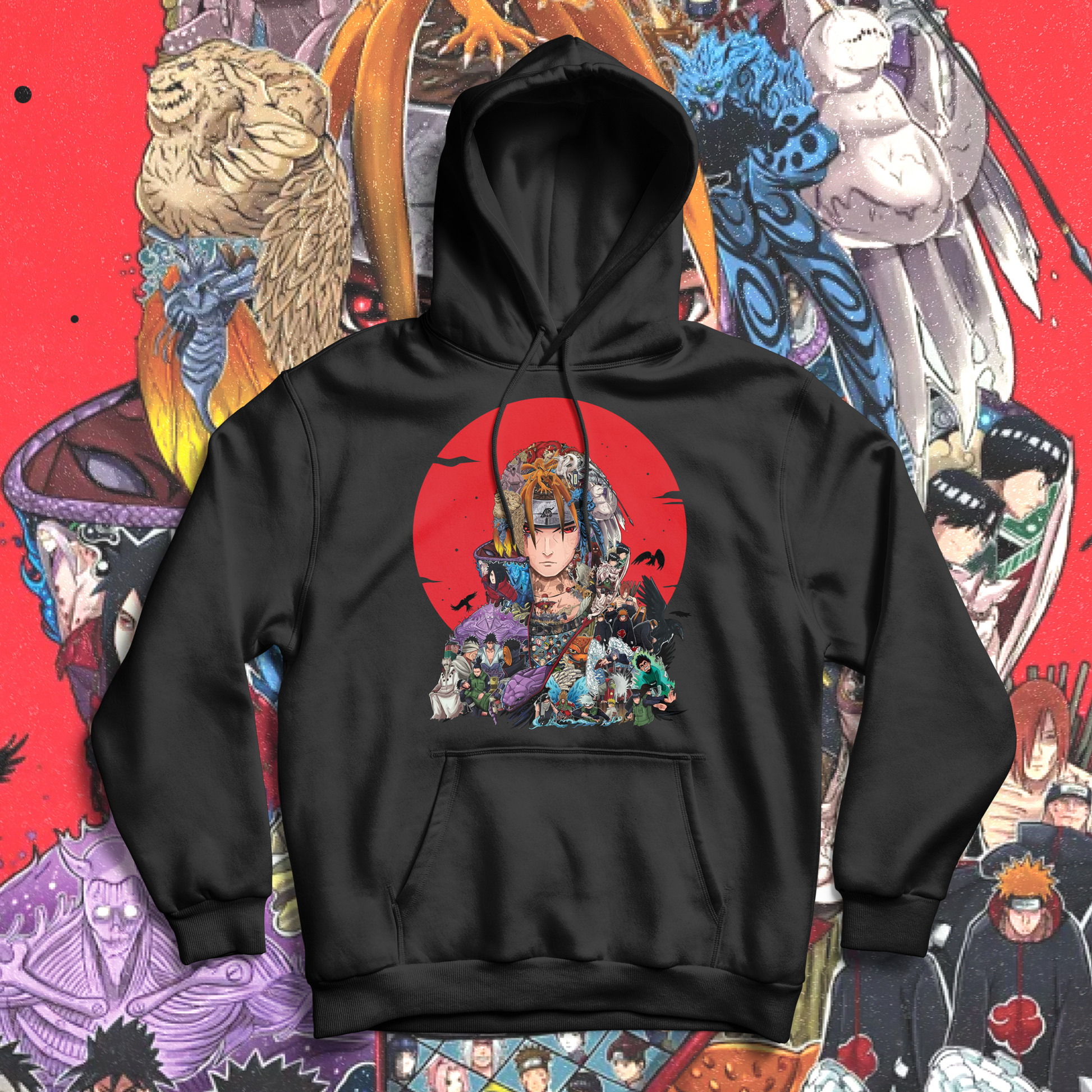 Itachi Uchiha III Hoodie - Ministry of T-Shirt's Affairs