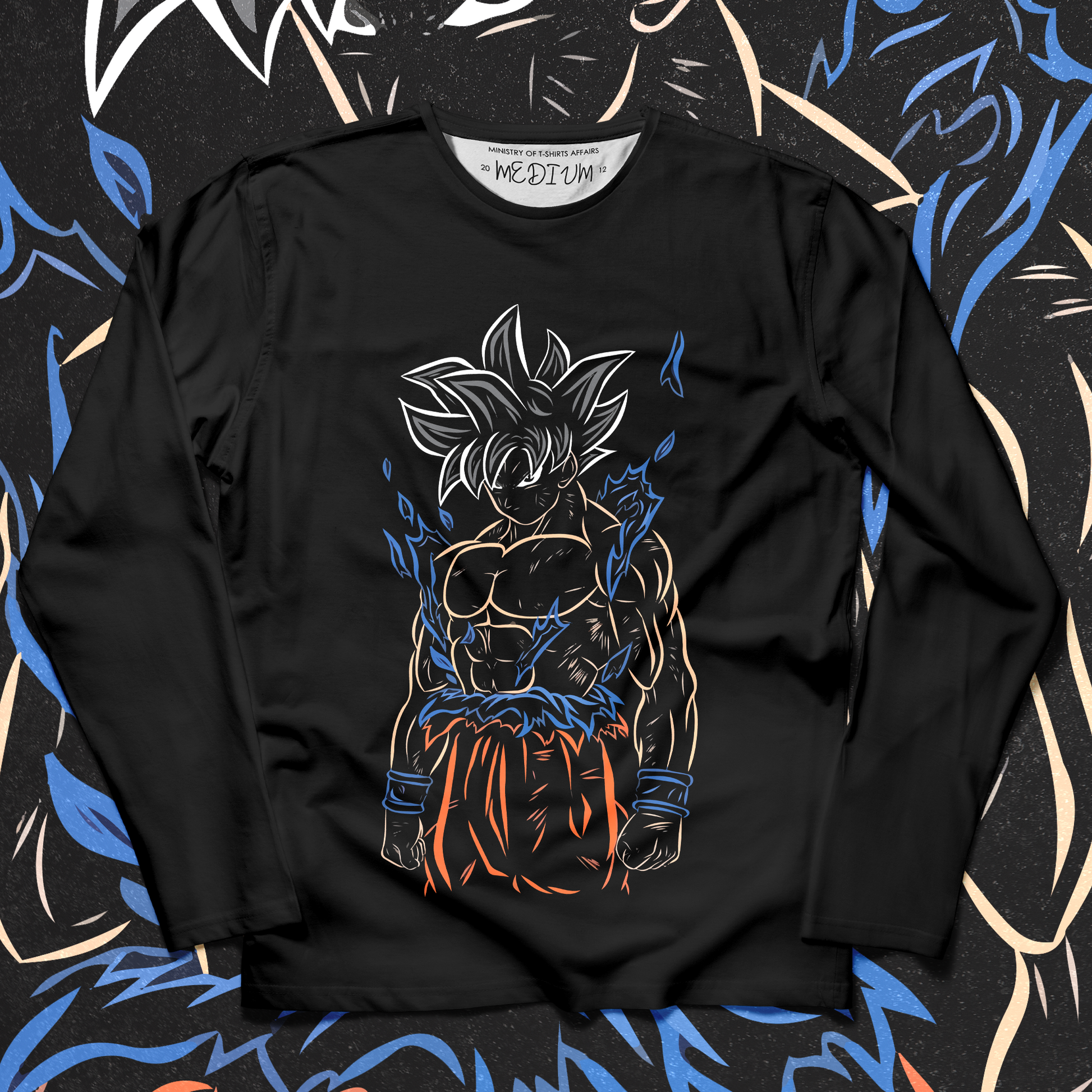 Goku II Long Sleeves - Ministry of T-Shirt's Affairs