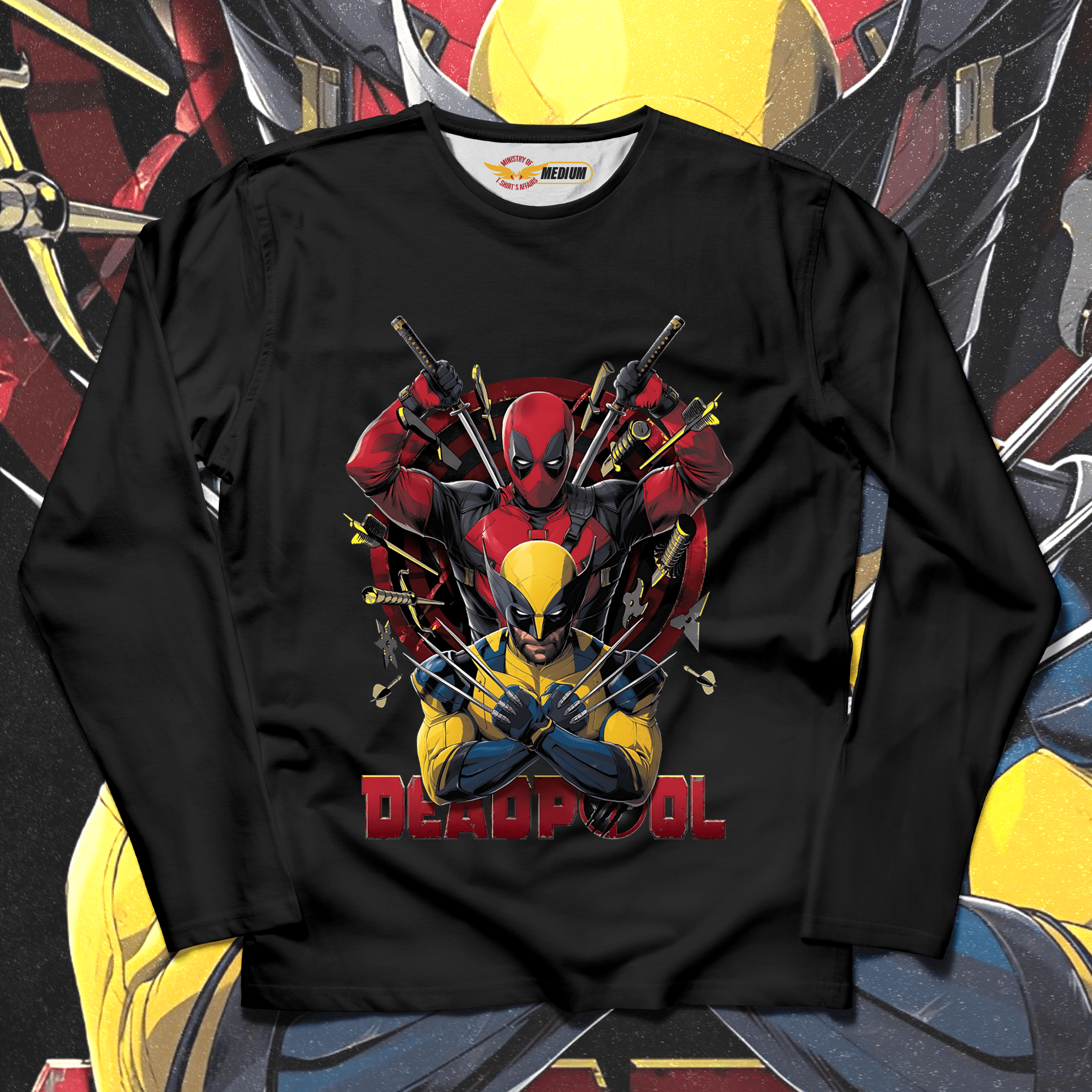 Deadpool & Wolverine Long Sleeves - Ministry Of T-Shirt's Affairs