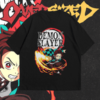Demon Slayer II Oversized - Ministry Of T-Shirt's Affairs