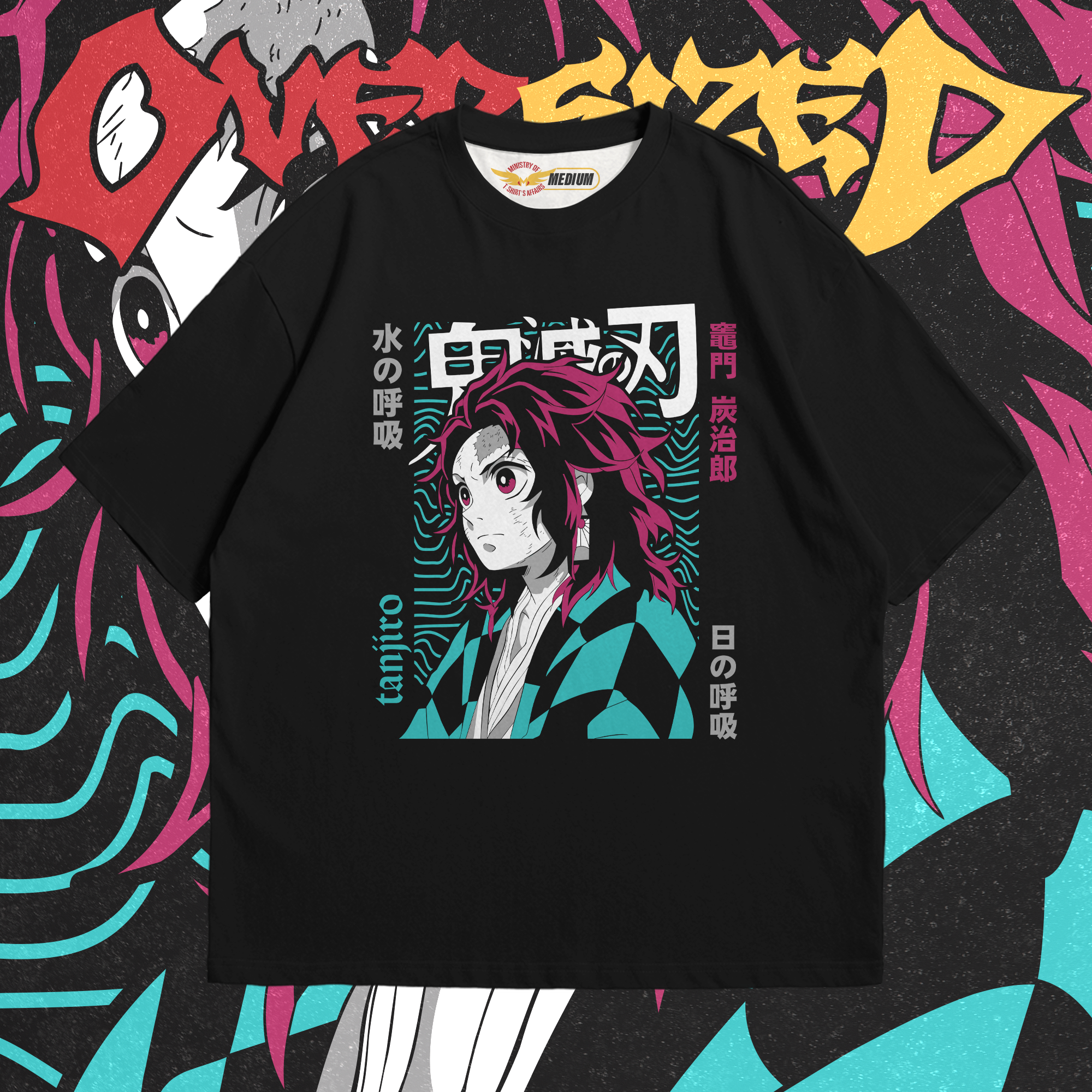 Tanjiro Kamado V Oversized