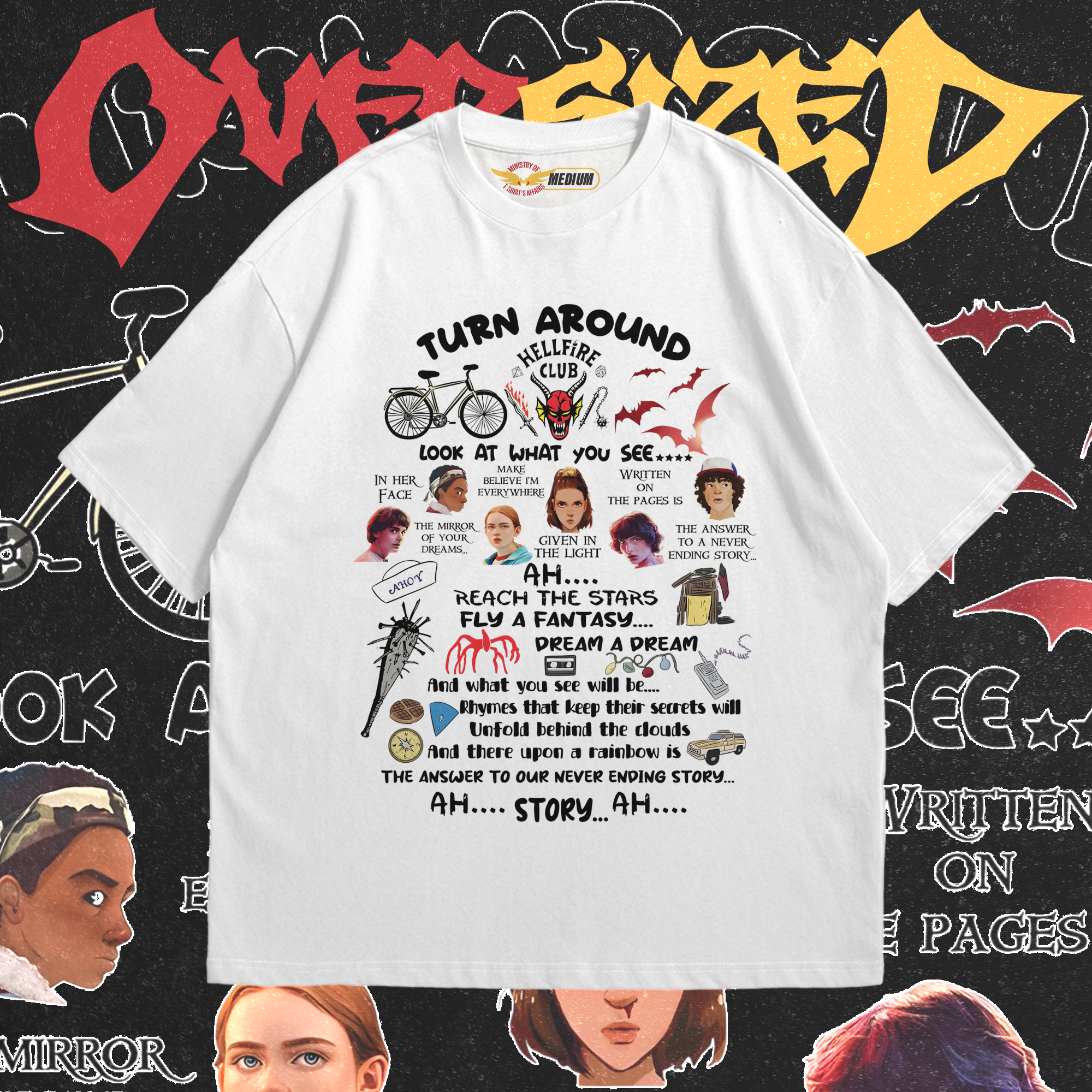 Turn Around Oversized