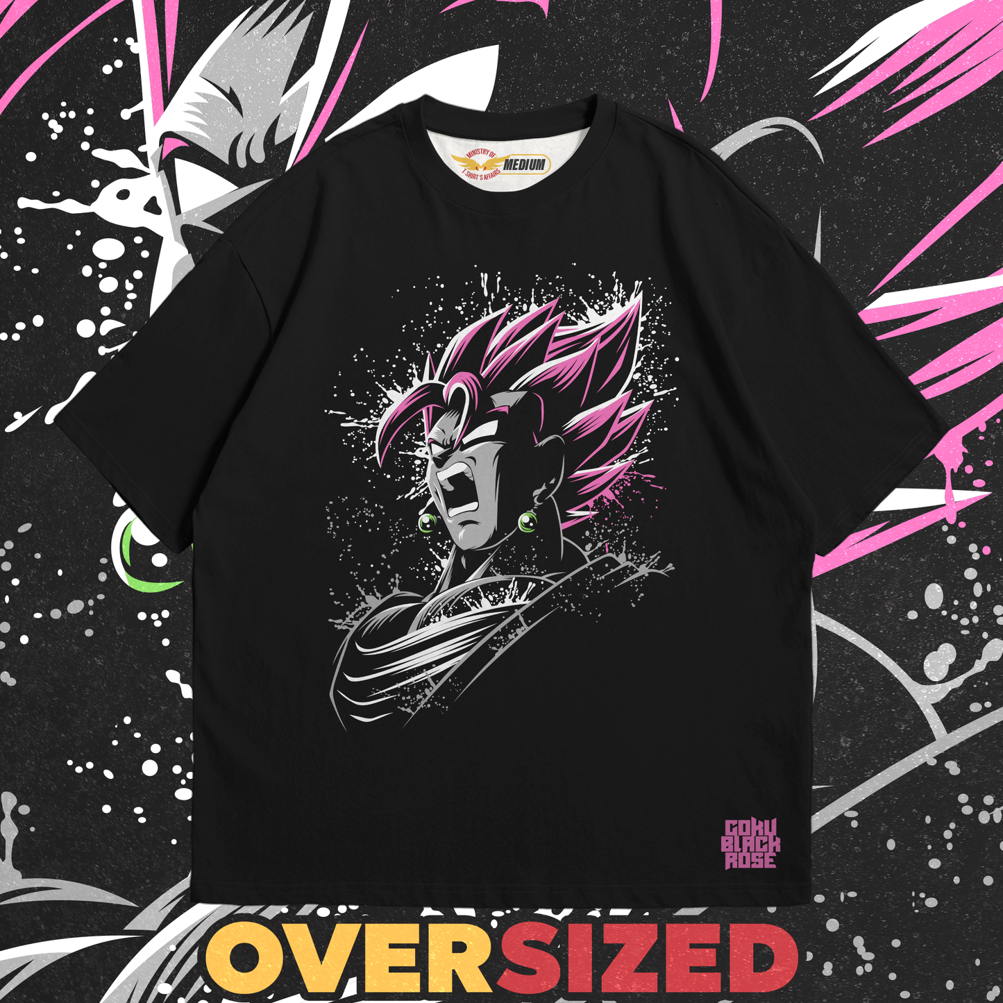 Goku Black Rose Oversized