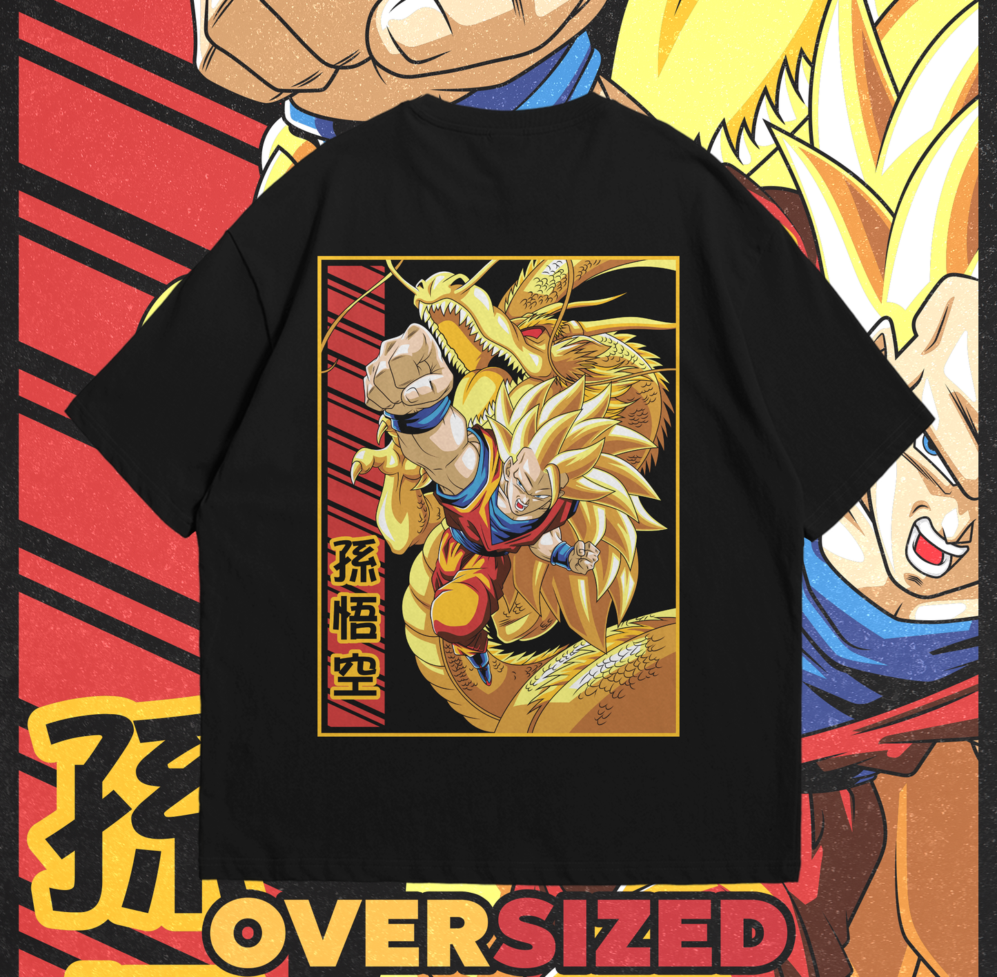 Goku Super Siyan III Oversized