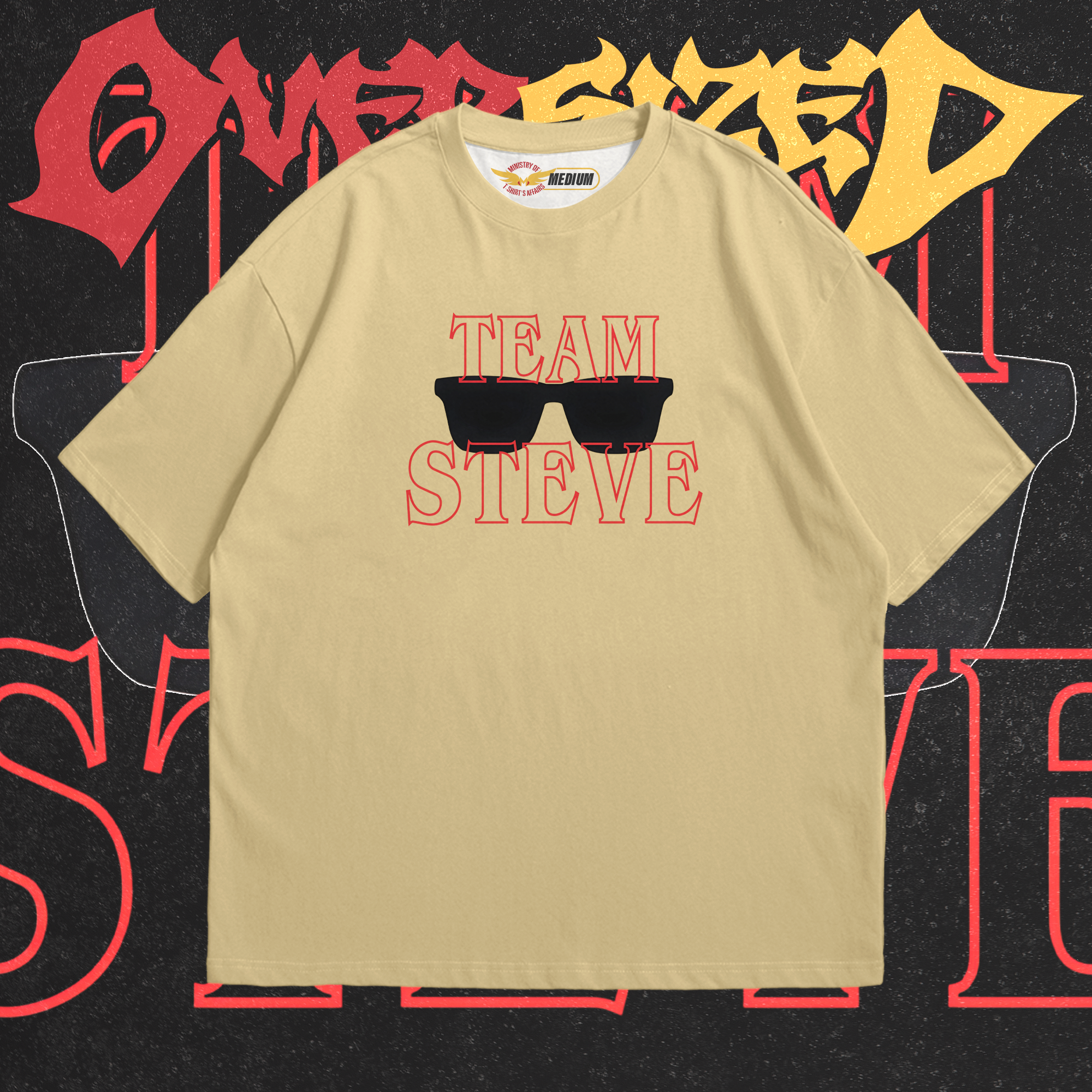 Team Steve Oversized