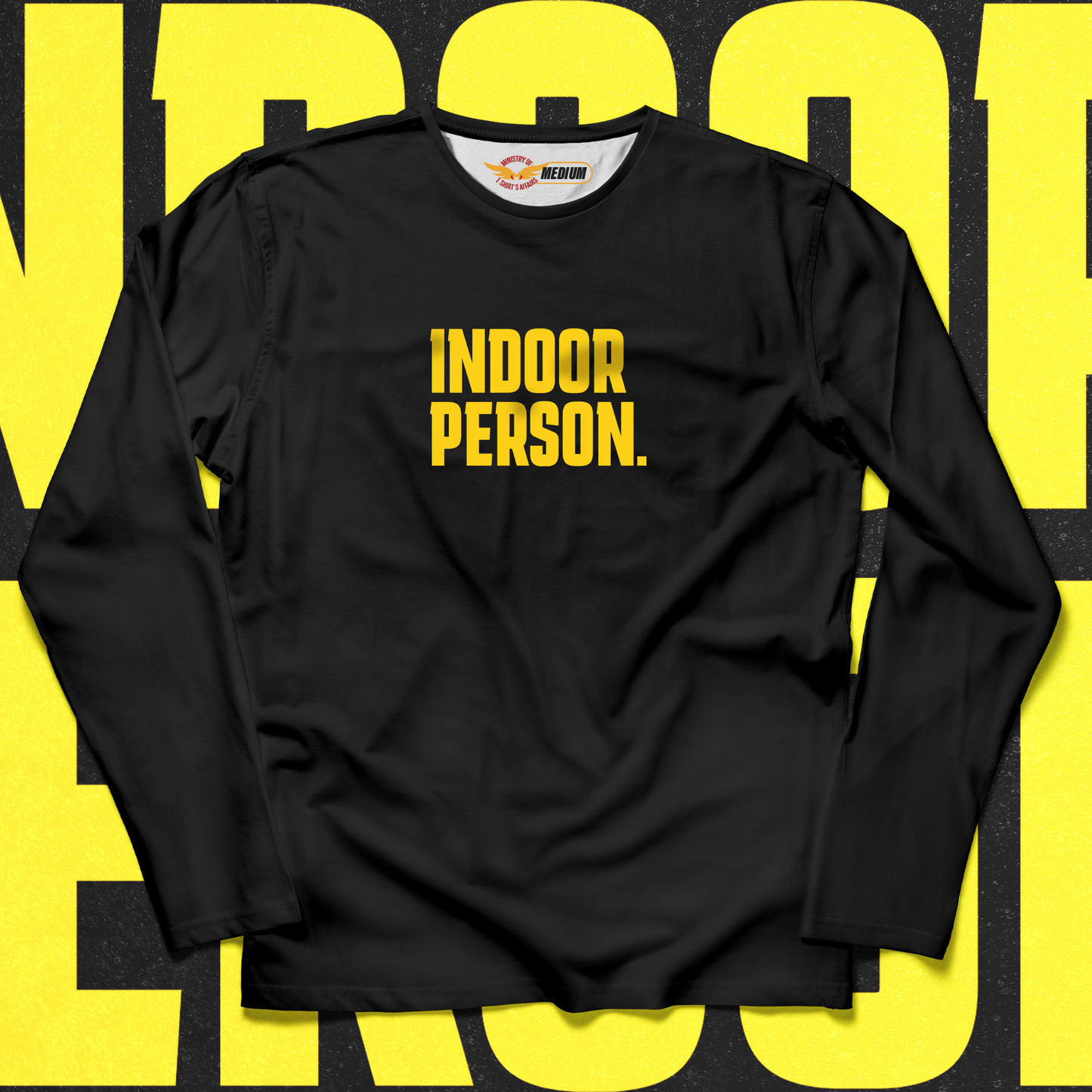 Indoor Person Long Sleeves