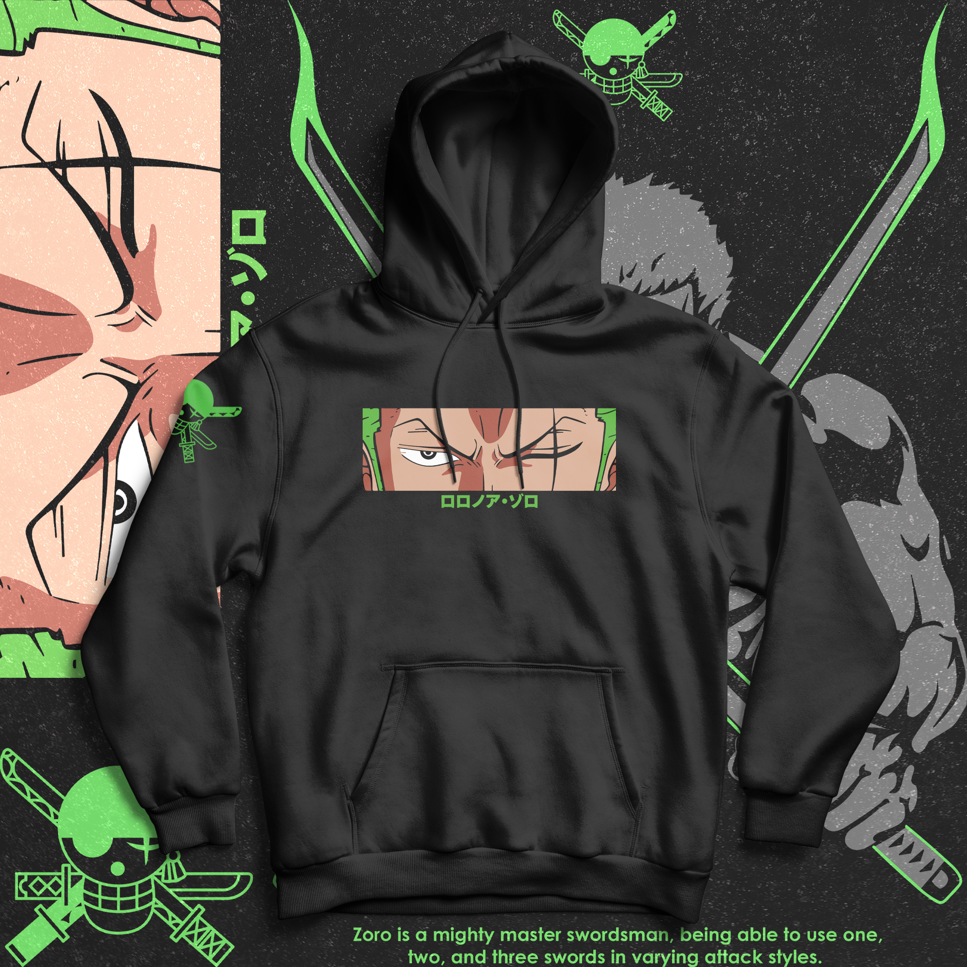 Zoro II Hoodie - Ministry of T-Shirt's Affairs