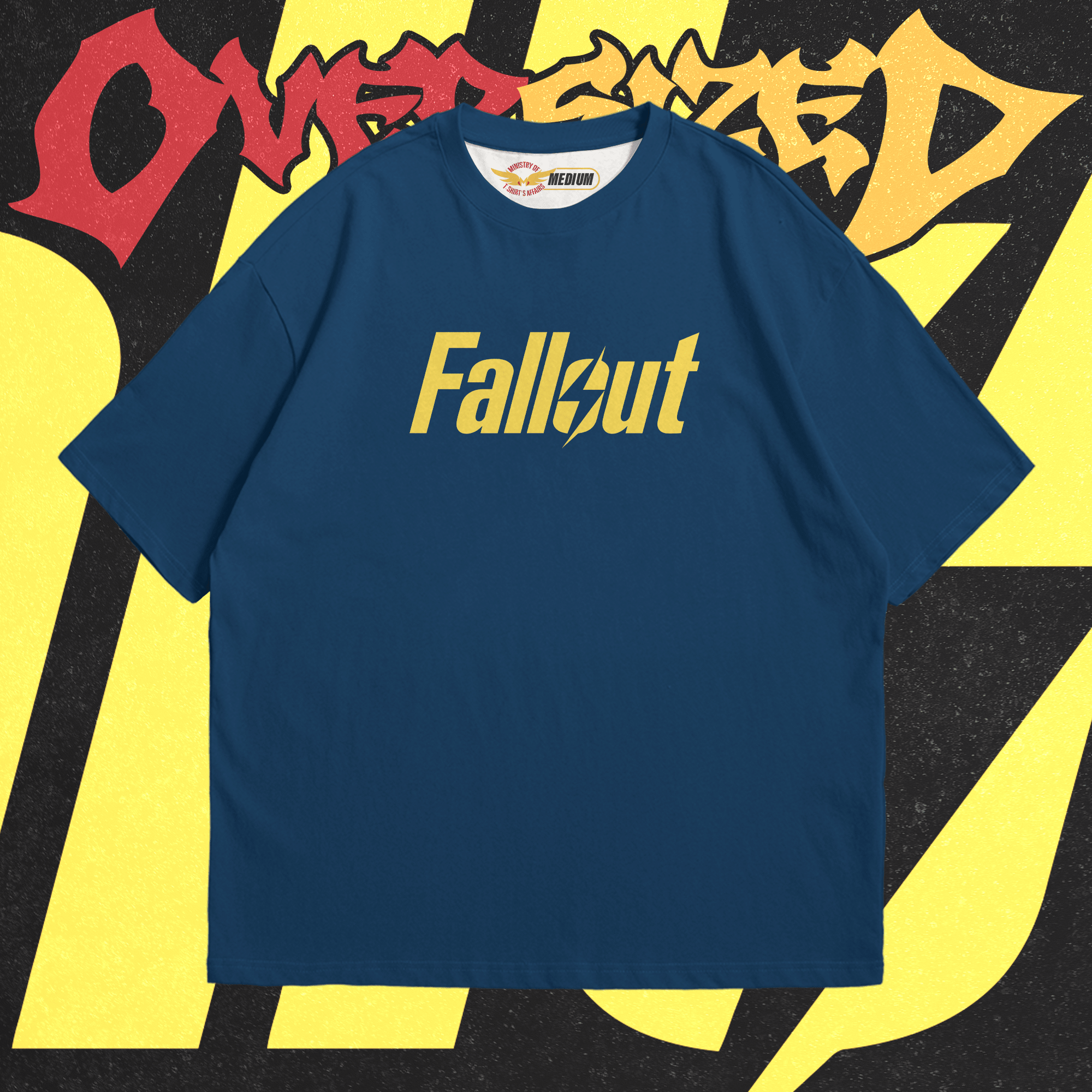 Fallout Oversized - Ministry Of T-Shirt's Affairs