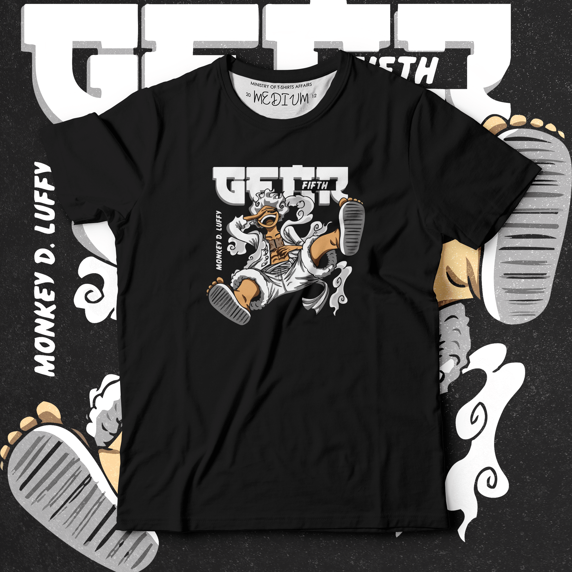 Gear Fifth Luffy - Ministry Of T-Shirt's Affairs
