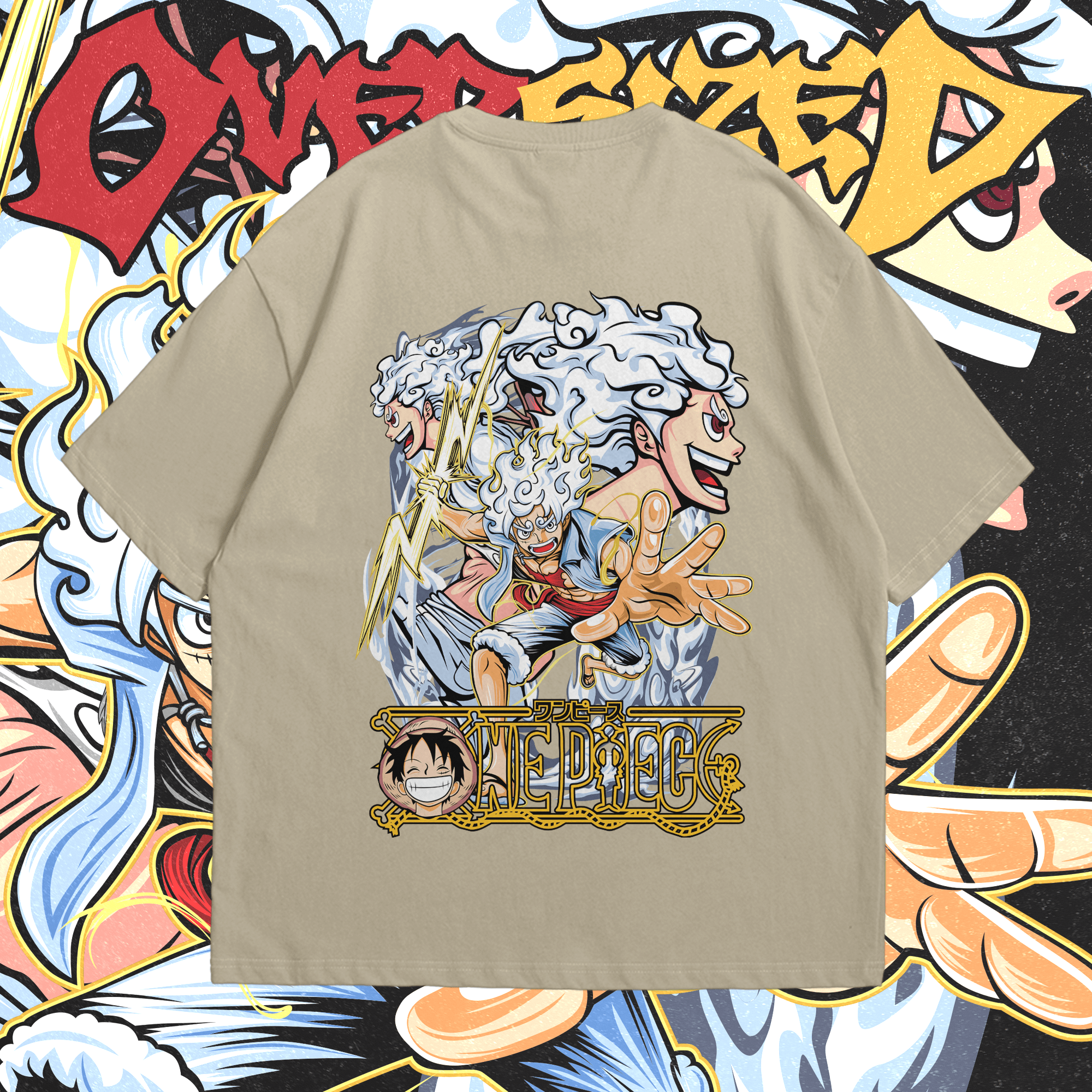 Gear Fifth Luffy III Oversized - Ministry Of T-Shirt's Affairs