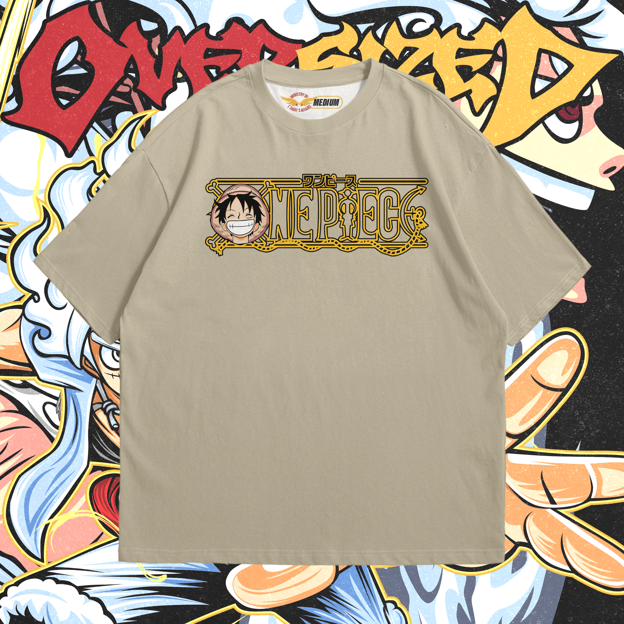 Gear Fifth Luffy III Oversized - Ministry Of T-Shirt's Affairs