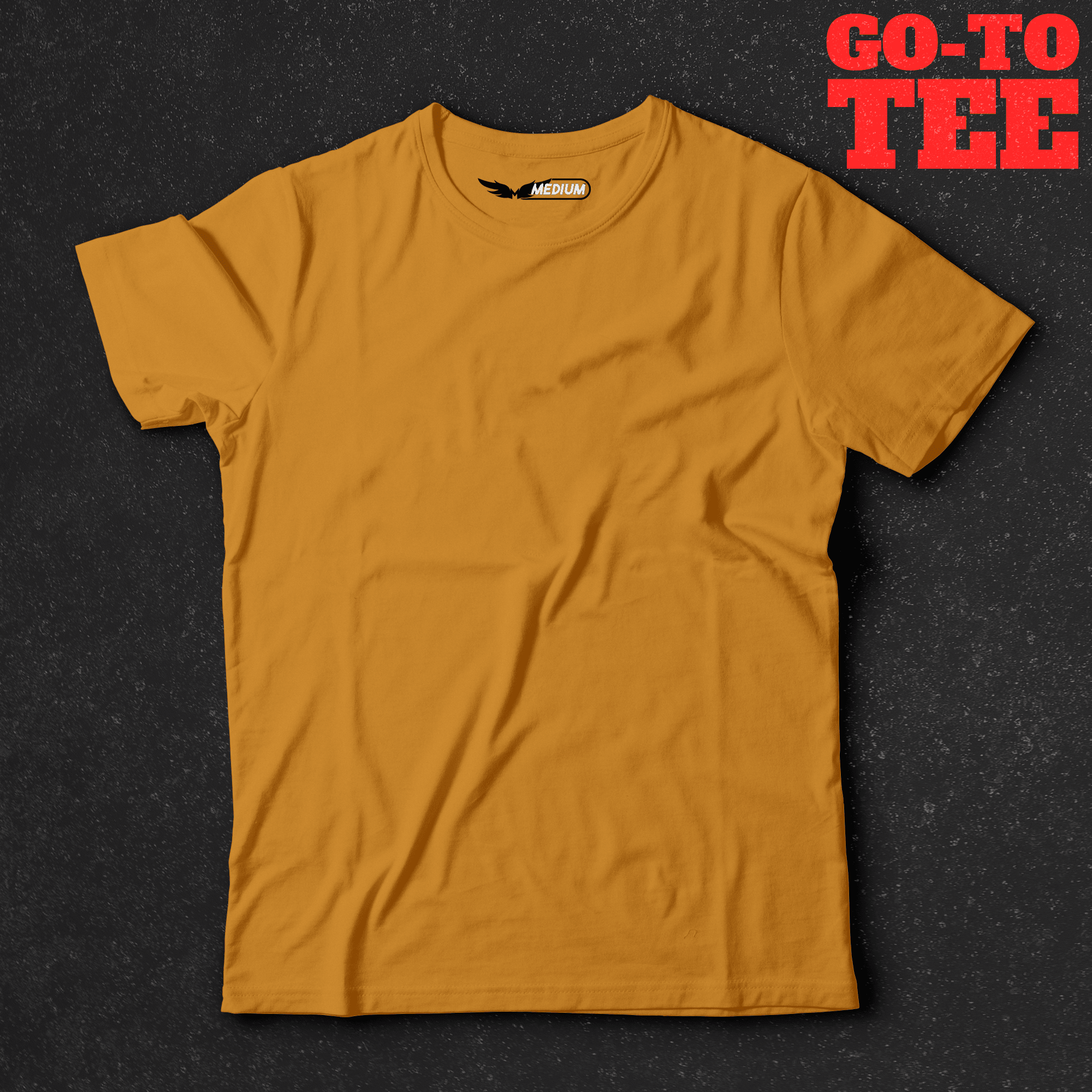 Go-To Mustard - Ministry Of T-Shirt's Affairs